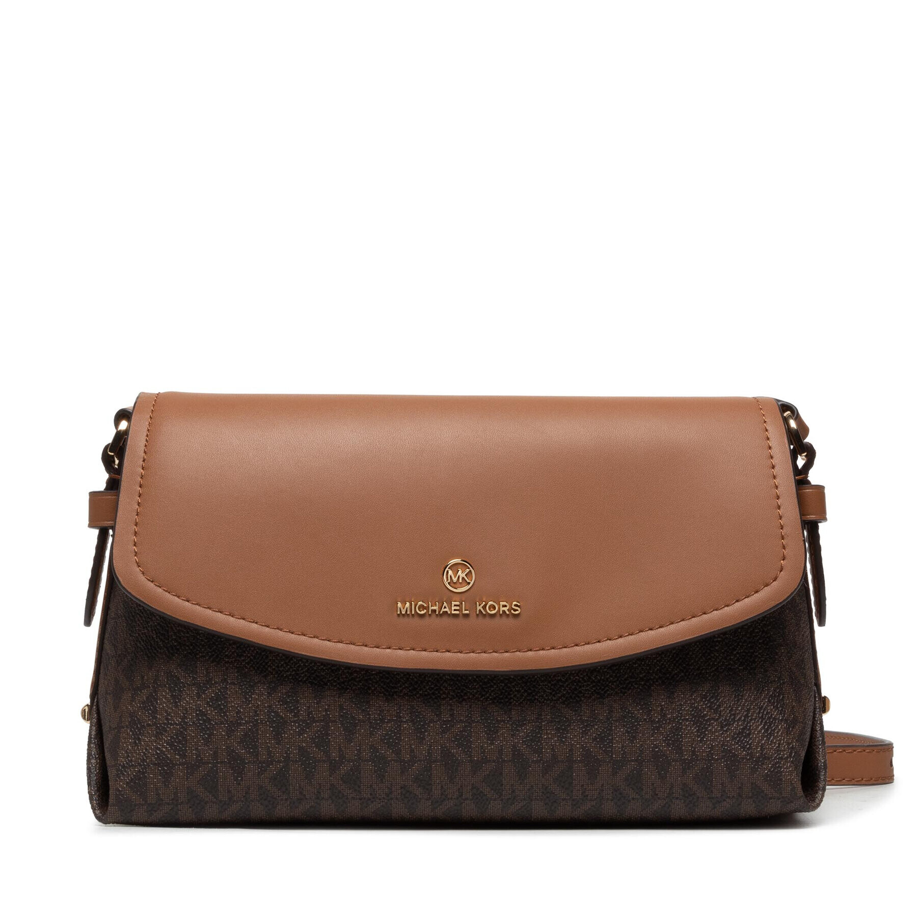 MICHAEL Michael Kors Дамска чанта Brooklyn 32H1GBNC7B Кафяв - Pepit.bg