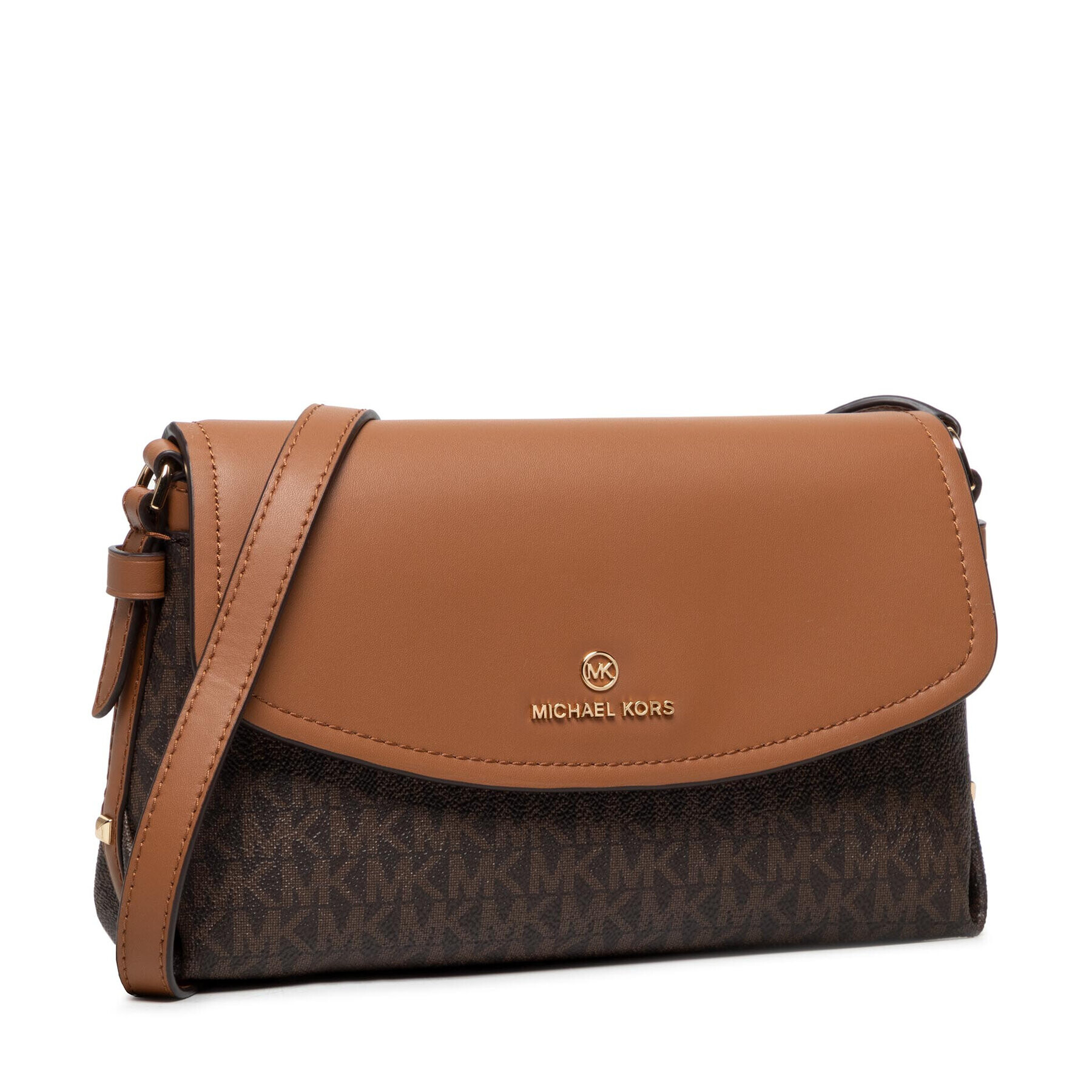 MICHAEL Michael Kors Дамска чанта Brooklyn 32H1GBNC7B Кафяв - Pepit.bg
