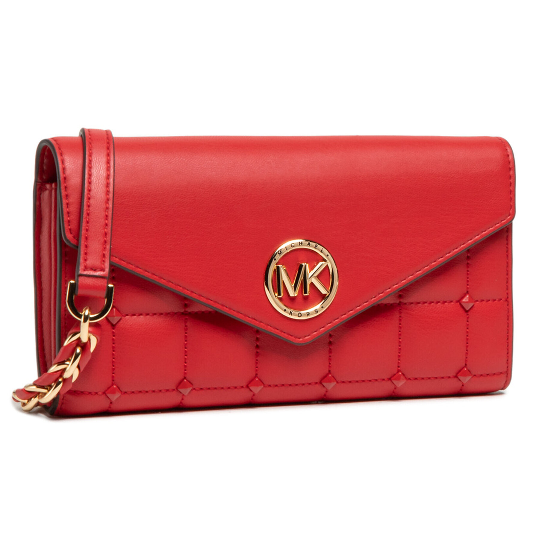MICHAEL Michael Kors Дамска чанта Carmen 32S1GNMC9U Червен - Pepit.bg