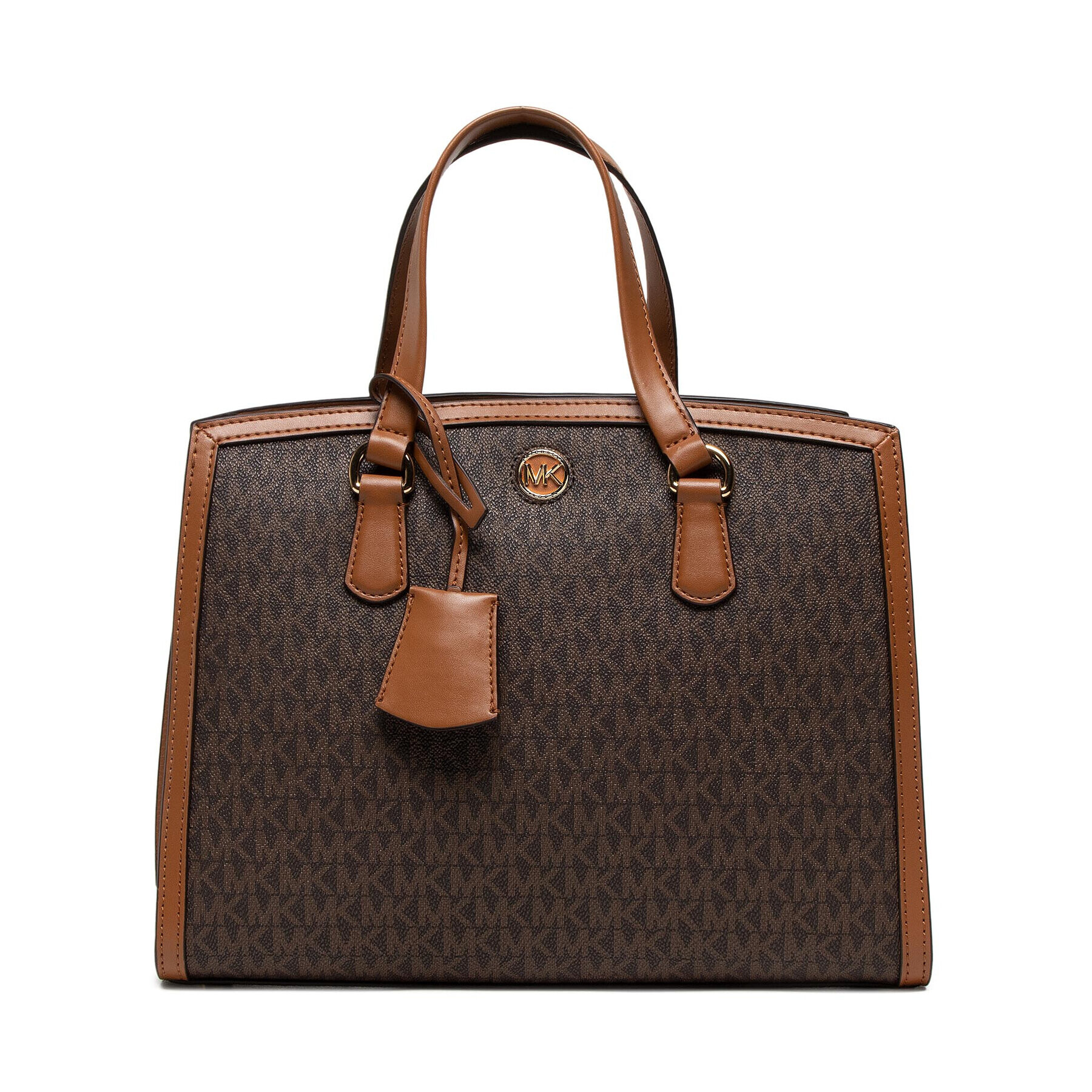 MICHAEL Michael Kors Дамска чанта Chantal 30F2G7CS2B Кафяв - Pepit.bg