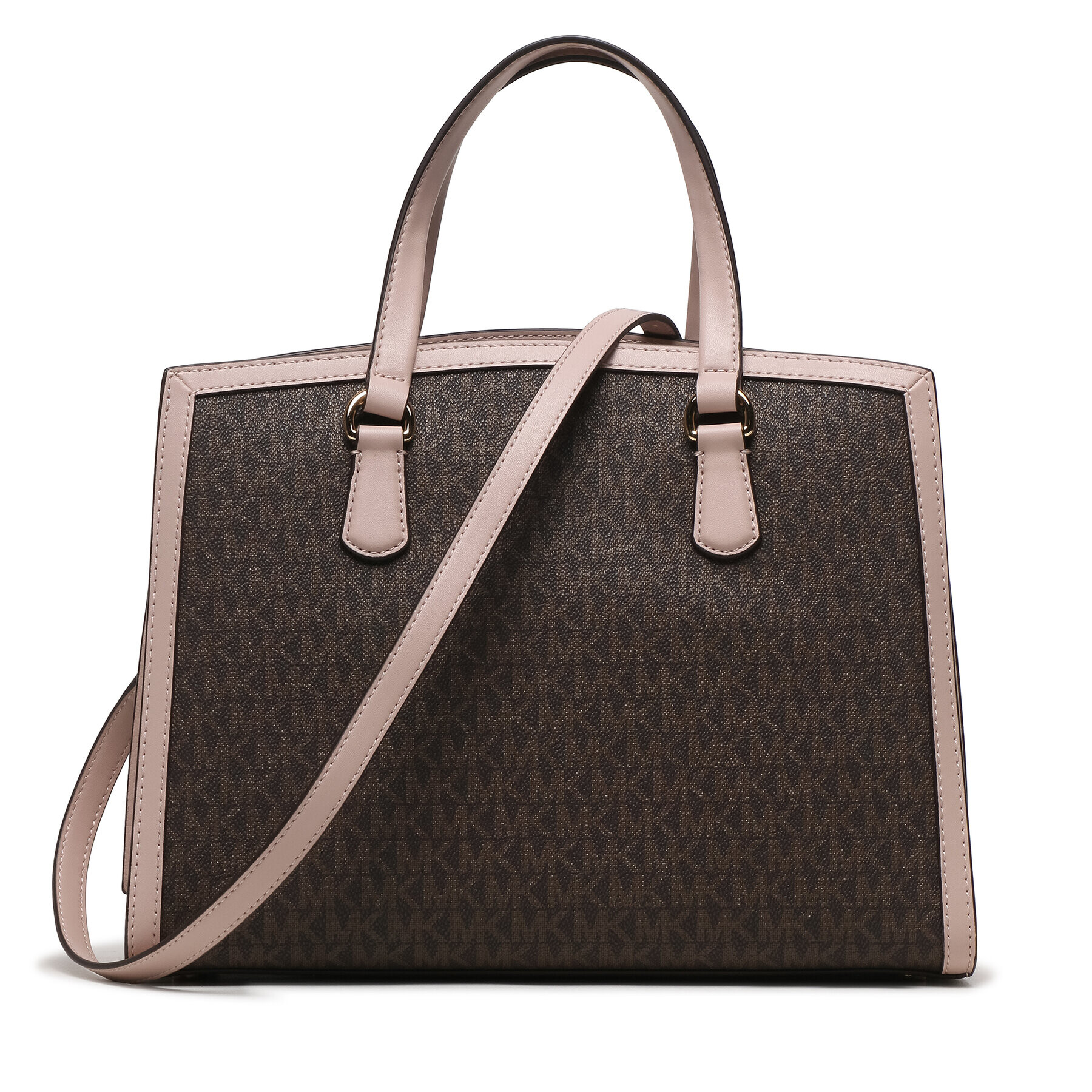 MICHAEL Michael Kors Дамска чанта Chantal 30F2G7CS2B Кафяв - Pepit.bg