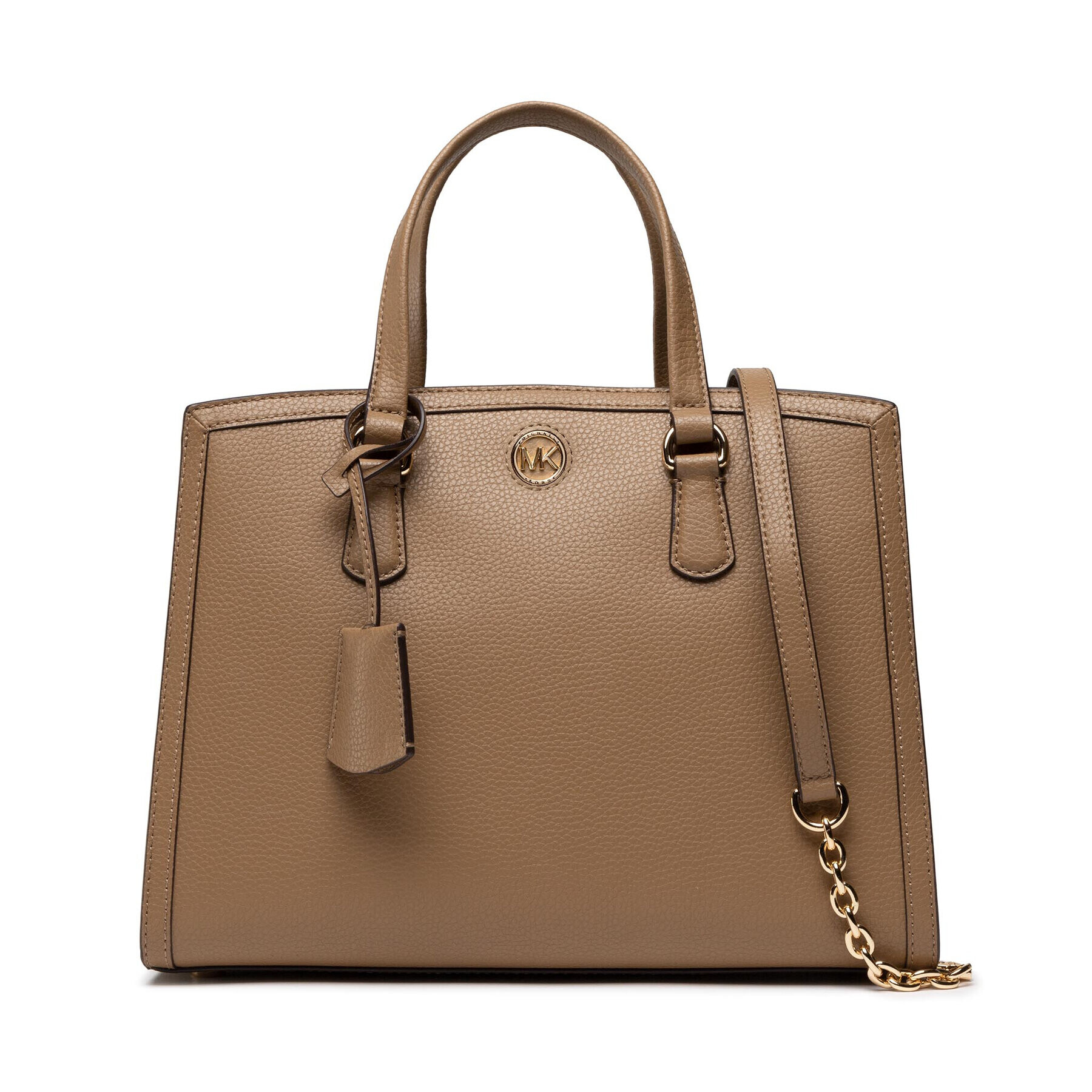 MICHAEL Michael Kors Дамска чанта Chantal 30F2G7CS2T Кафяв - Pepit.bg