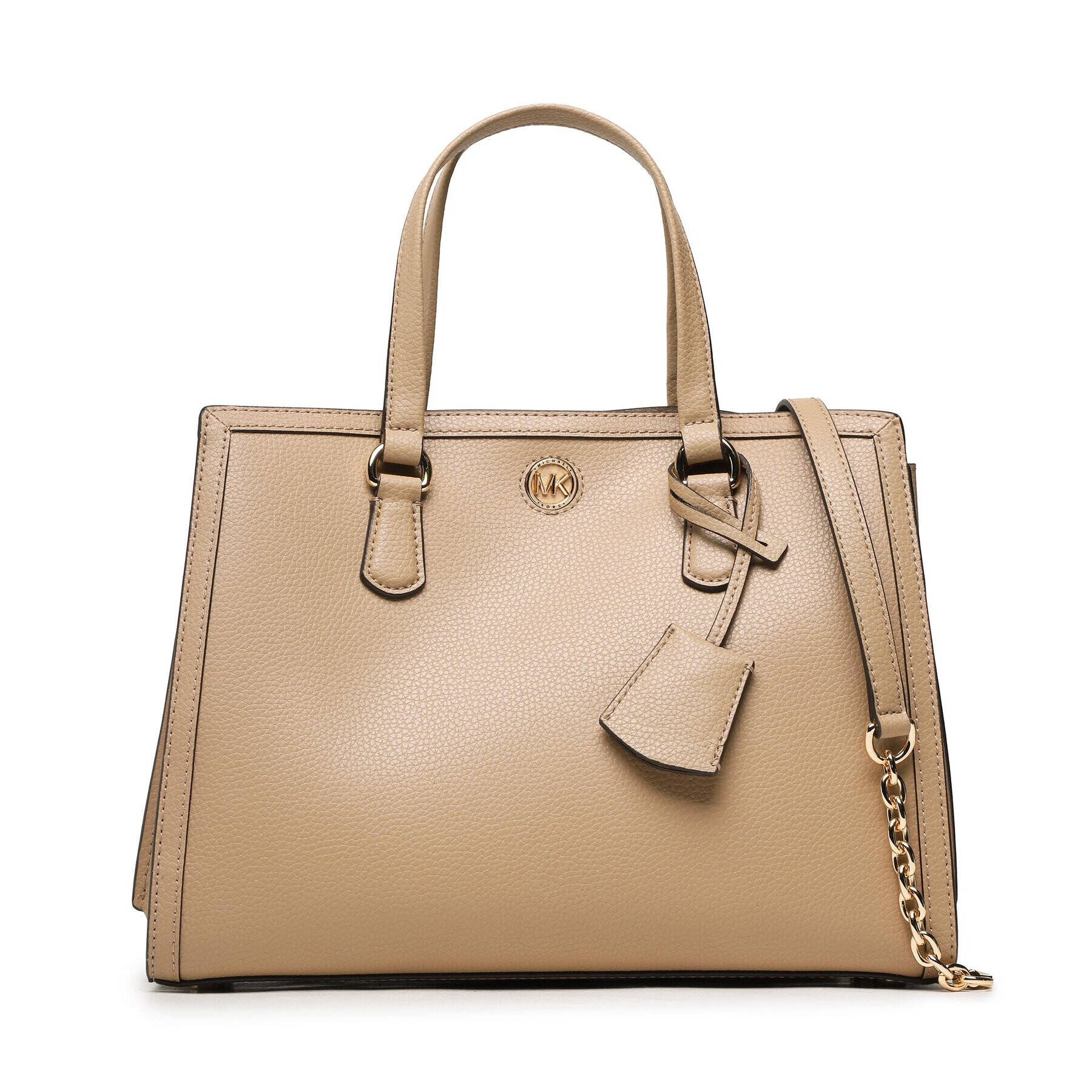 MICHAEL Michael Kors Дамска чанта Chantal 30F2G7CS2T Кафяв - Pepit.bg
