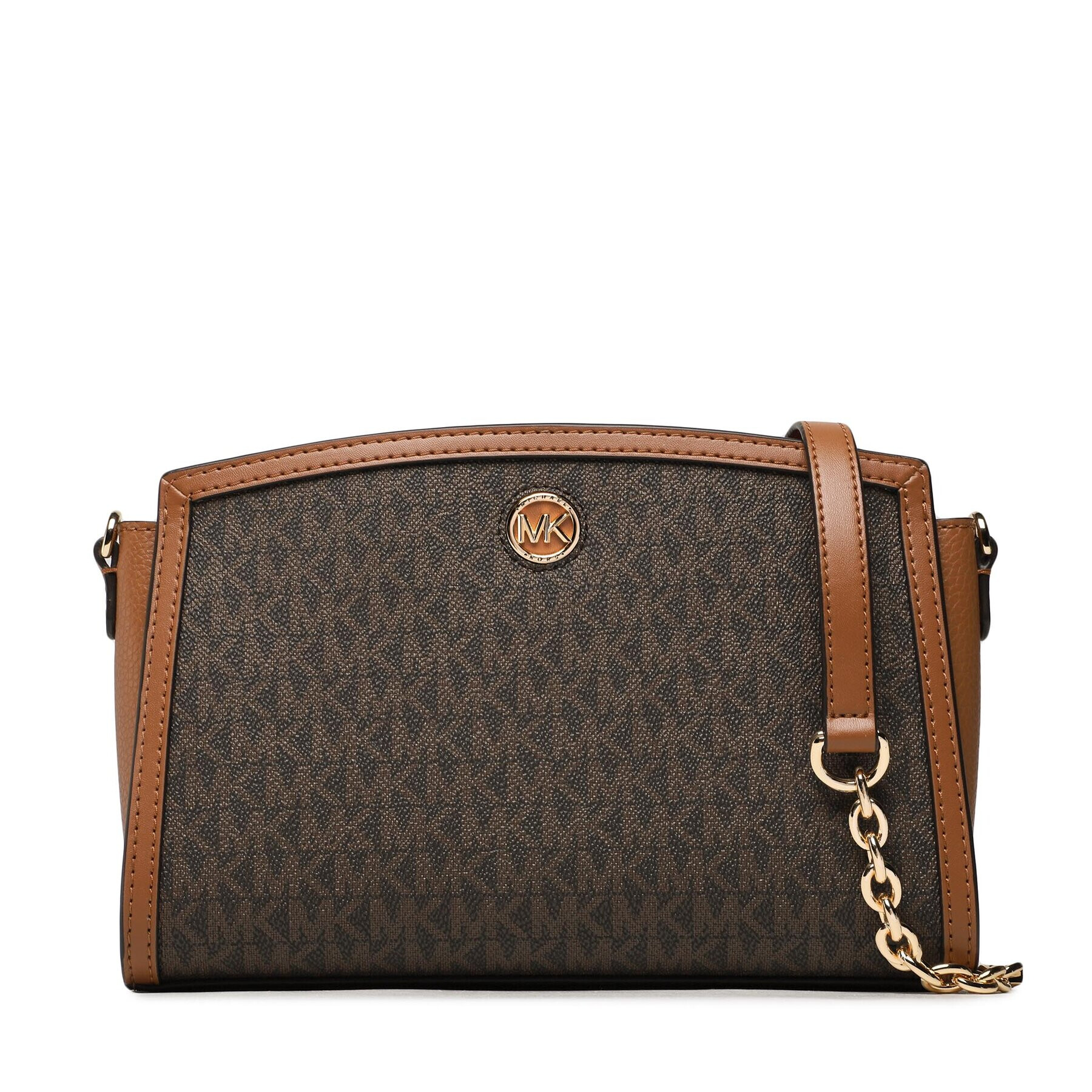 MICHAEL Michael Kors Дамска чанта Chantal 32R3G7CC3B Кафяв - Pepit.bg