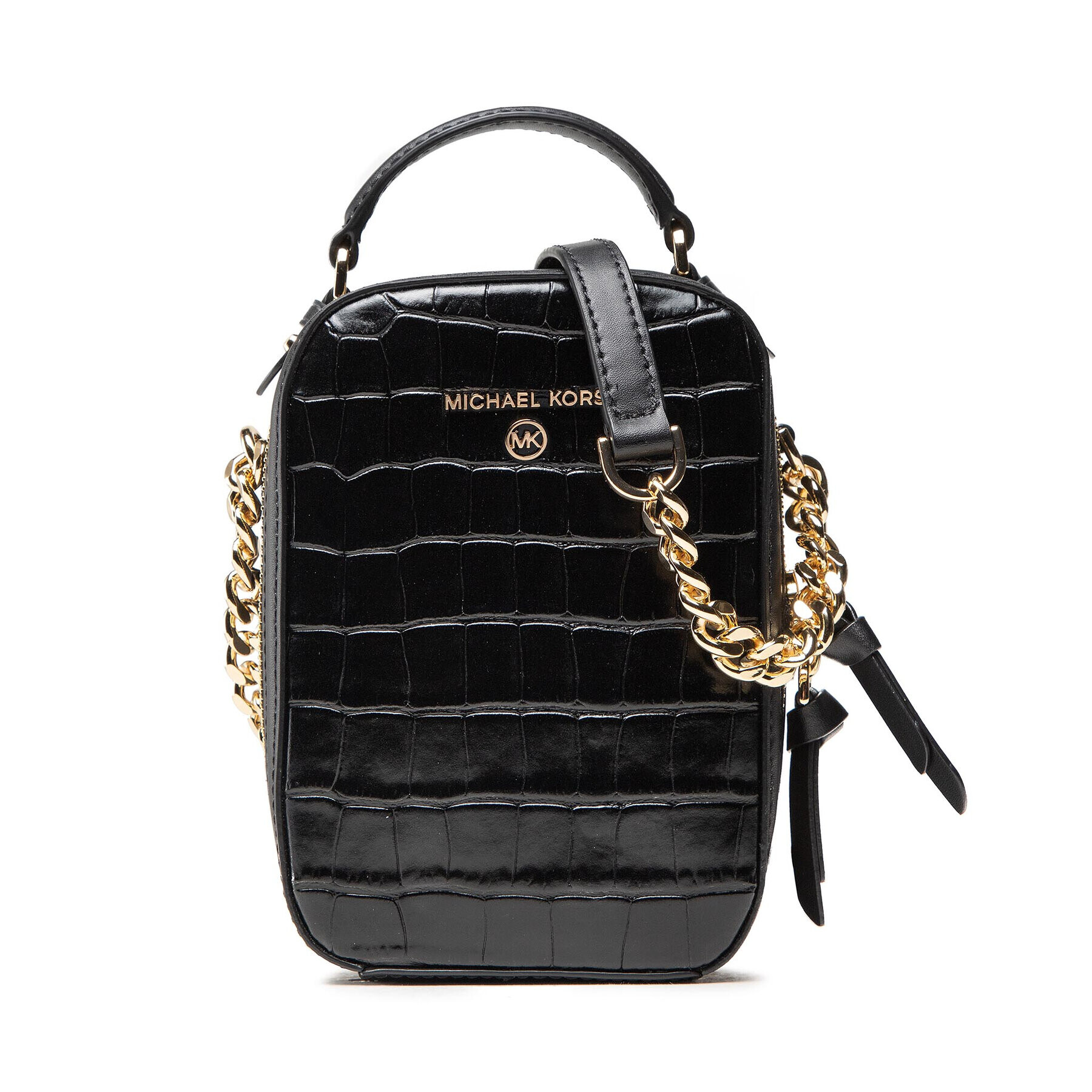 MICHAEL Michael Kors Дамска чанта Charm 32F1GT9C5E Черен - Pepit.bg