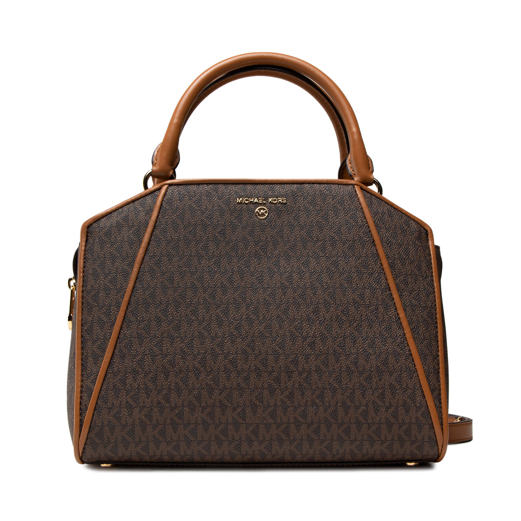 MICHAEL Michael Kors Дамска чанта Cleo 30F1G9CS2B Кафяв - Pepit.bg