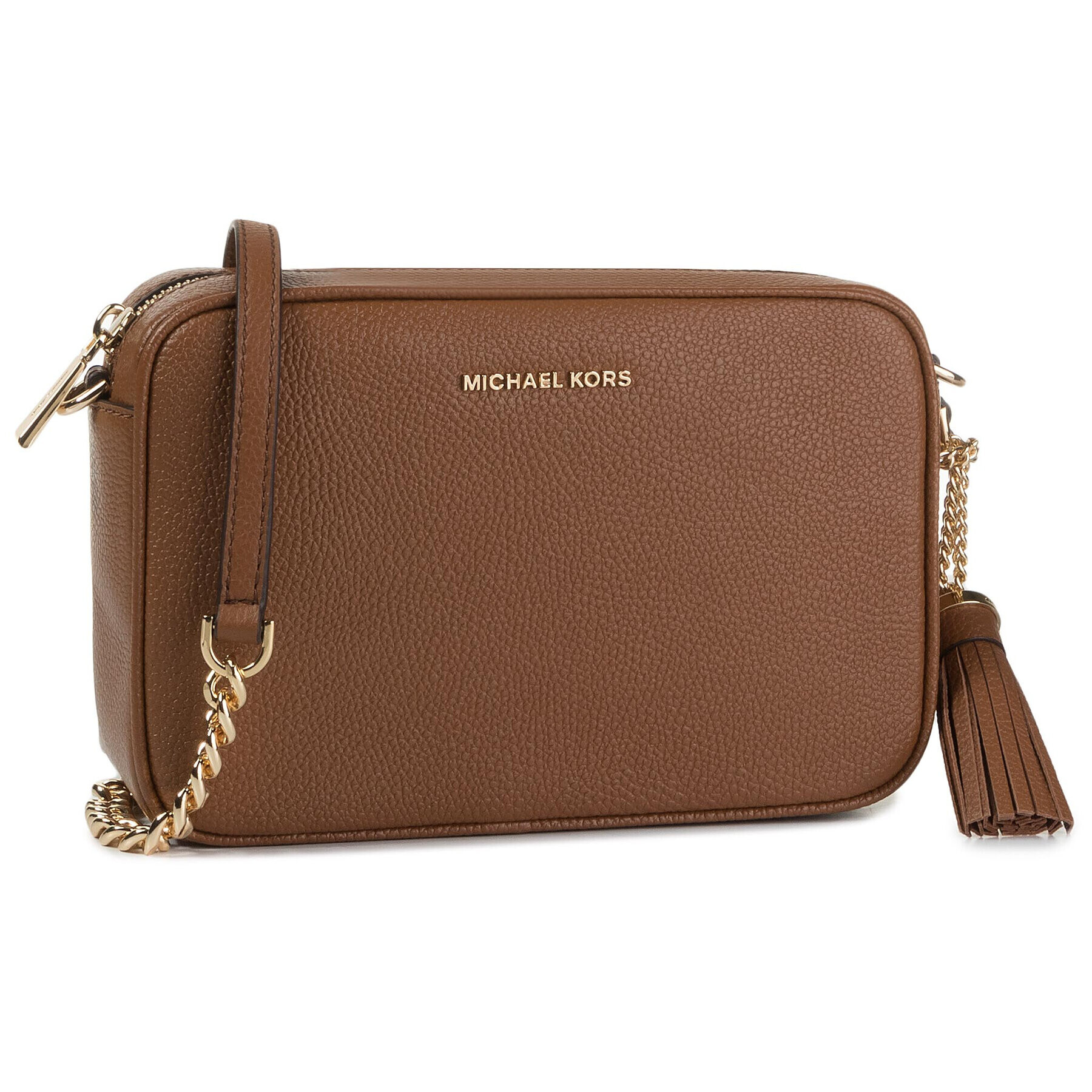 MICHAEL Michael Kors Дамска чанта Crossbodies 32F7GGNM8L Кафяв - Pepit.bg