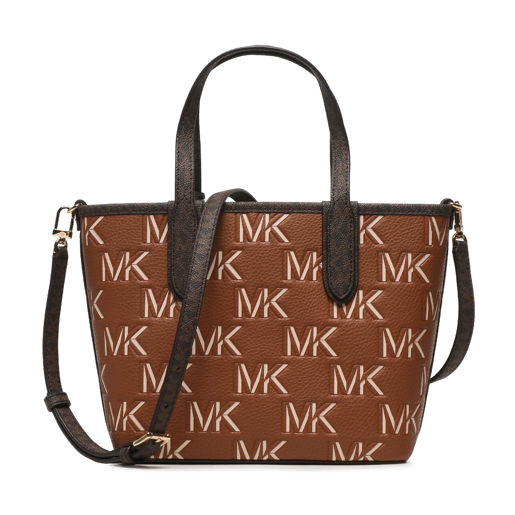 MICHAEL Michael Kors Дамска чанта Eliza 30F3GZAT0L Кафяв - Pepit.bg