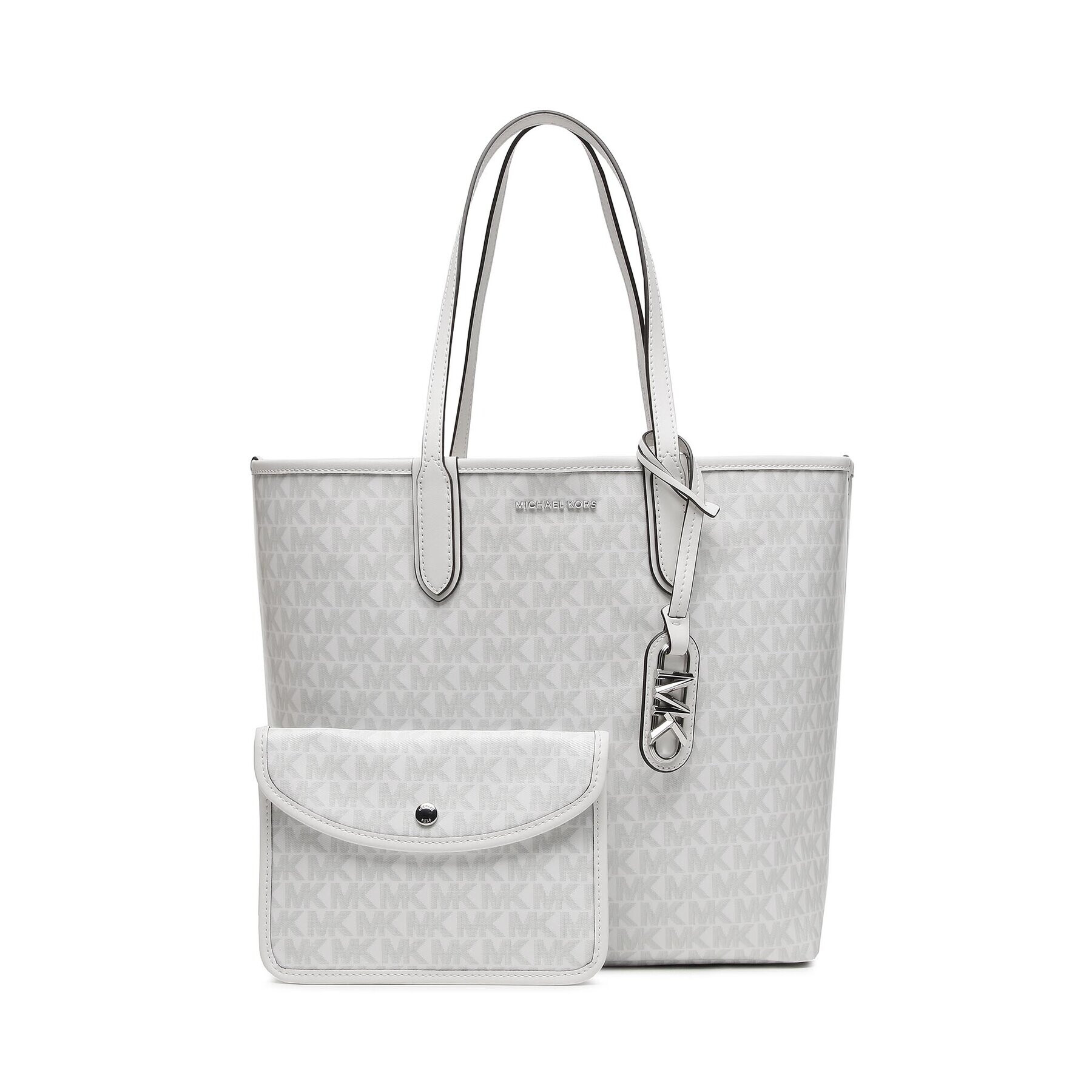 MICHAEL Michael Kors Дамска чанта Eliza 30S3SZAT7V Бял - Pepit.bg