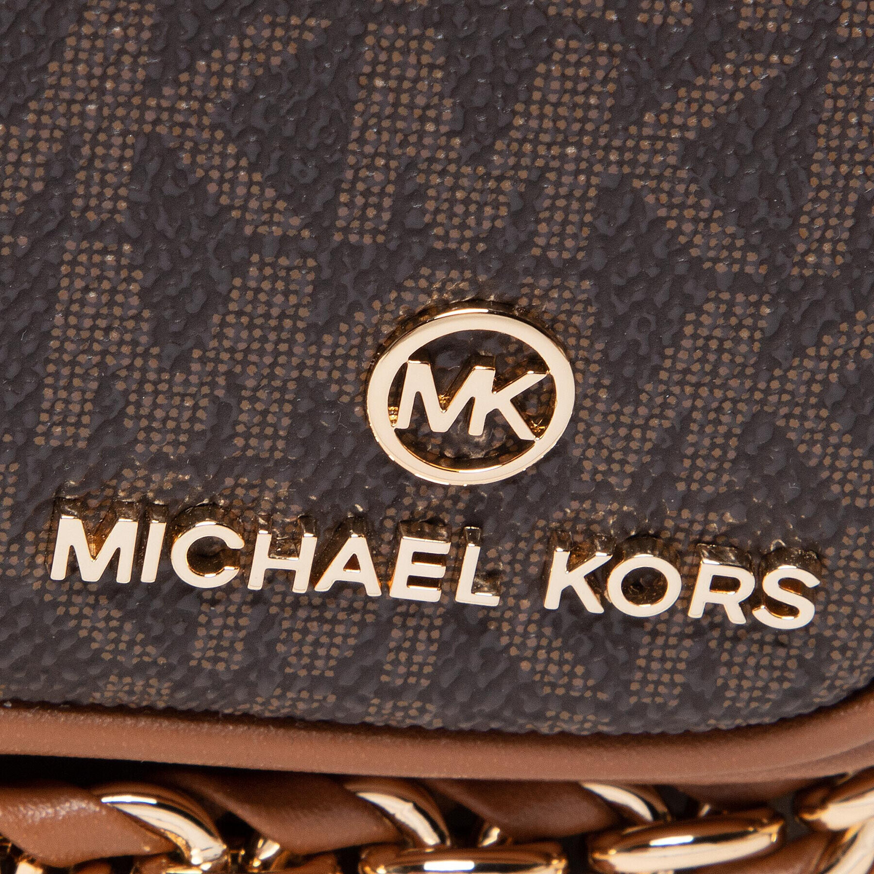 MICHAEL Michael Kors Дамска чанта Elliot 30T2G5EM8B Кафяв - Pepit.bg