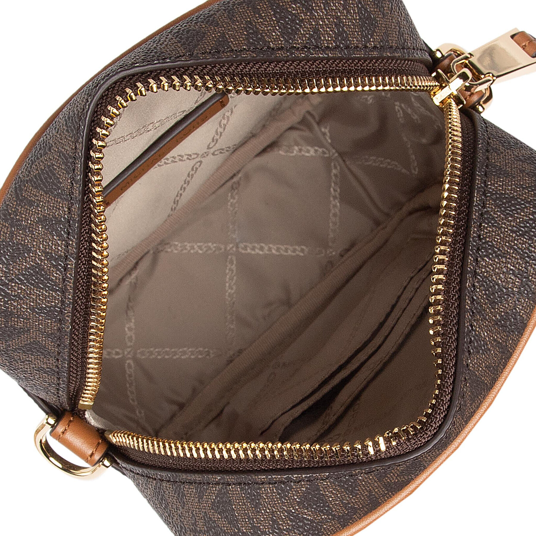 MICHAEL Michael Kors Дамска чанта Elliot 32T2G5EC1B Кафяв - Pepit.bg