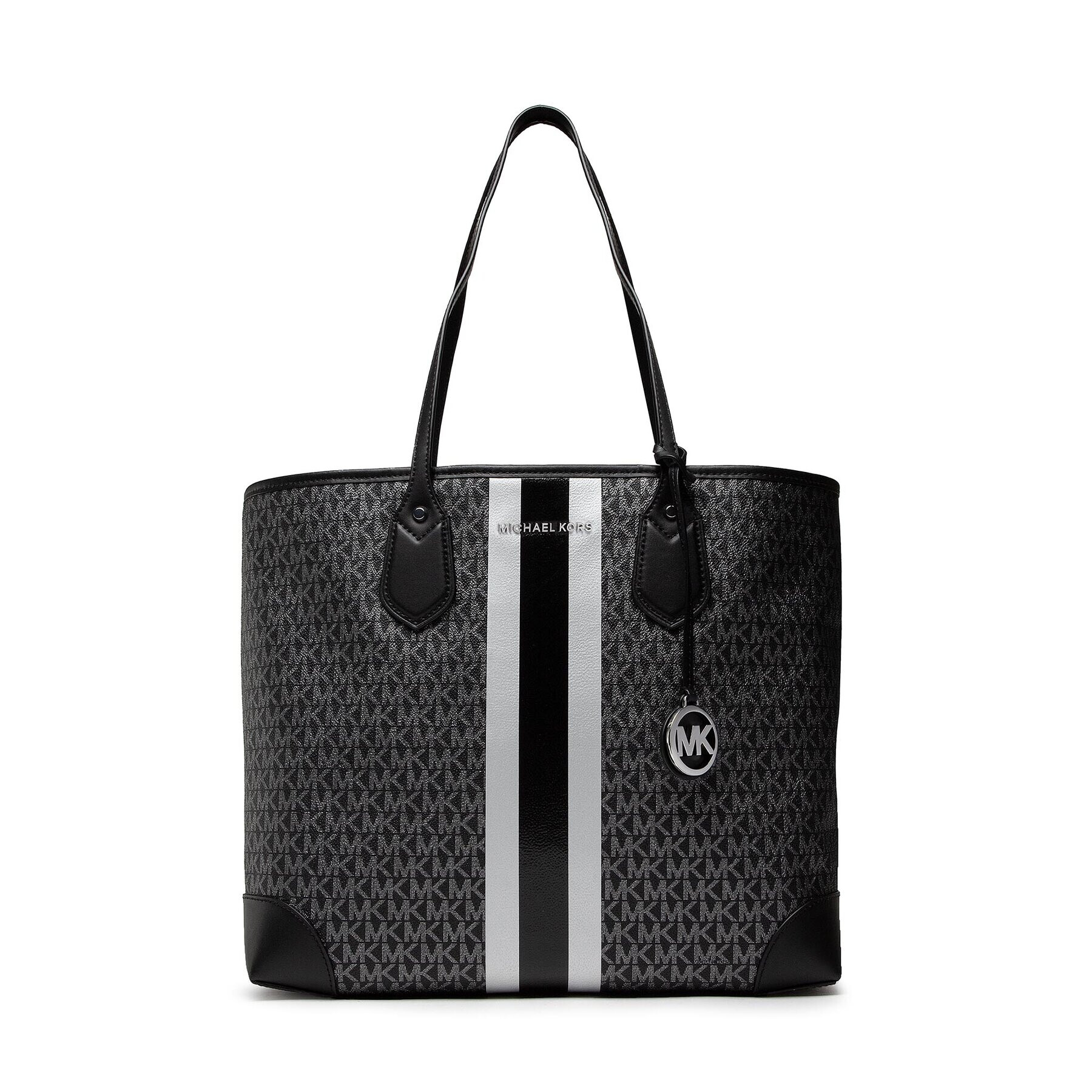MICHAEL Michael Kors Дамска чанта Eva 30F2SV0T3V Черен - Pepit.bg