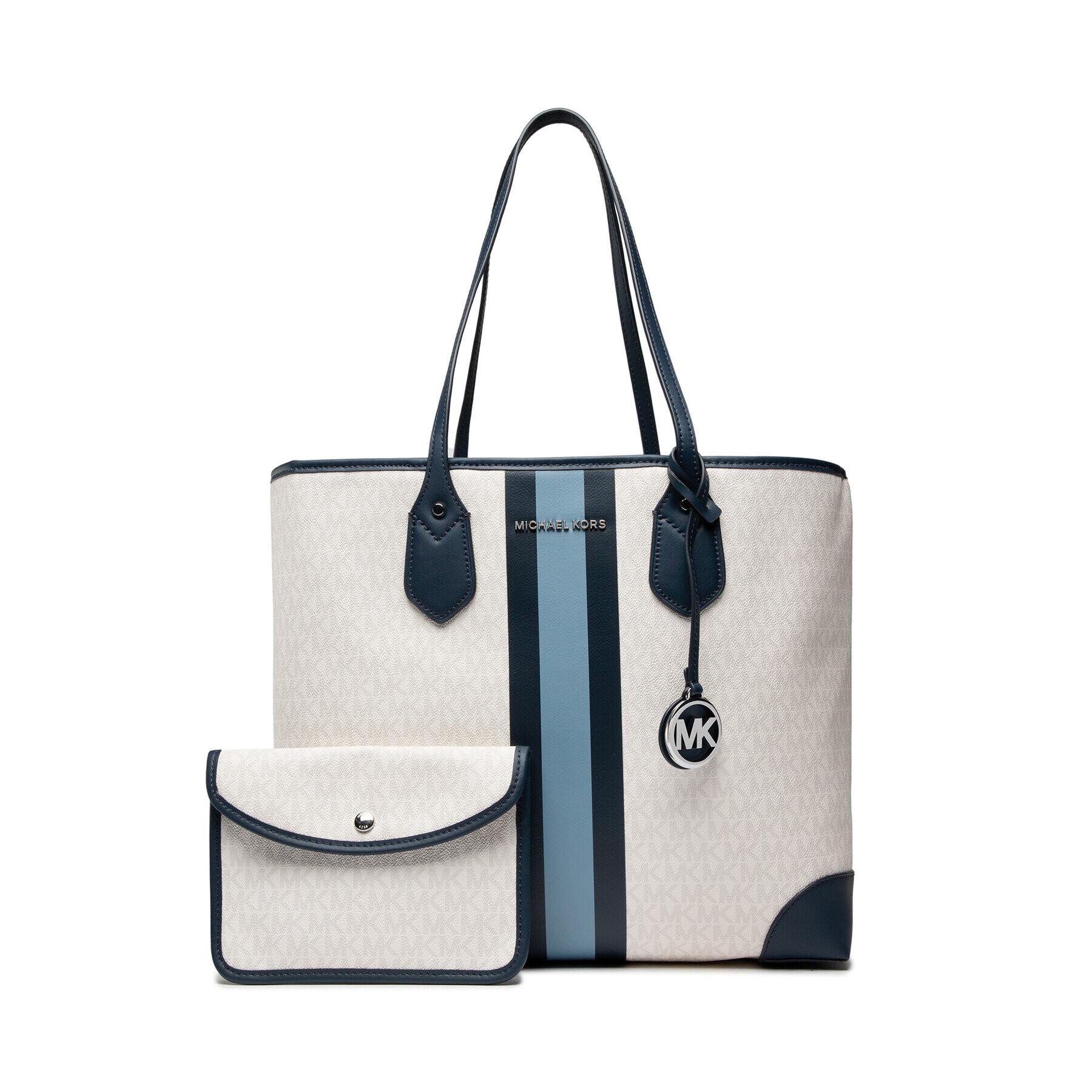 MICHAEL Michael Kors Дамска чанта Eva 30F9SV0T3B Бял - Pepit.bg
