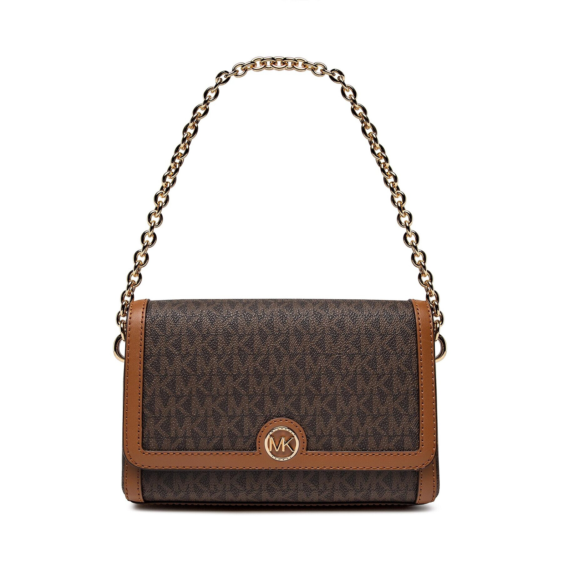 MICHAEL Michael Kors Дамска чанта Freya 32T2G7FC1B Кафяв - Pepit.bg