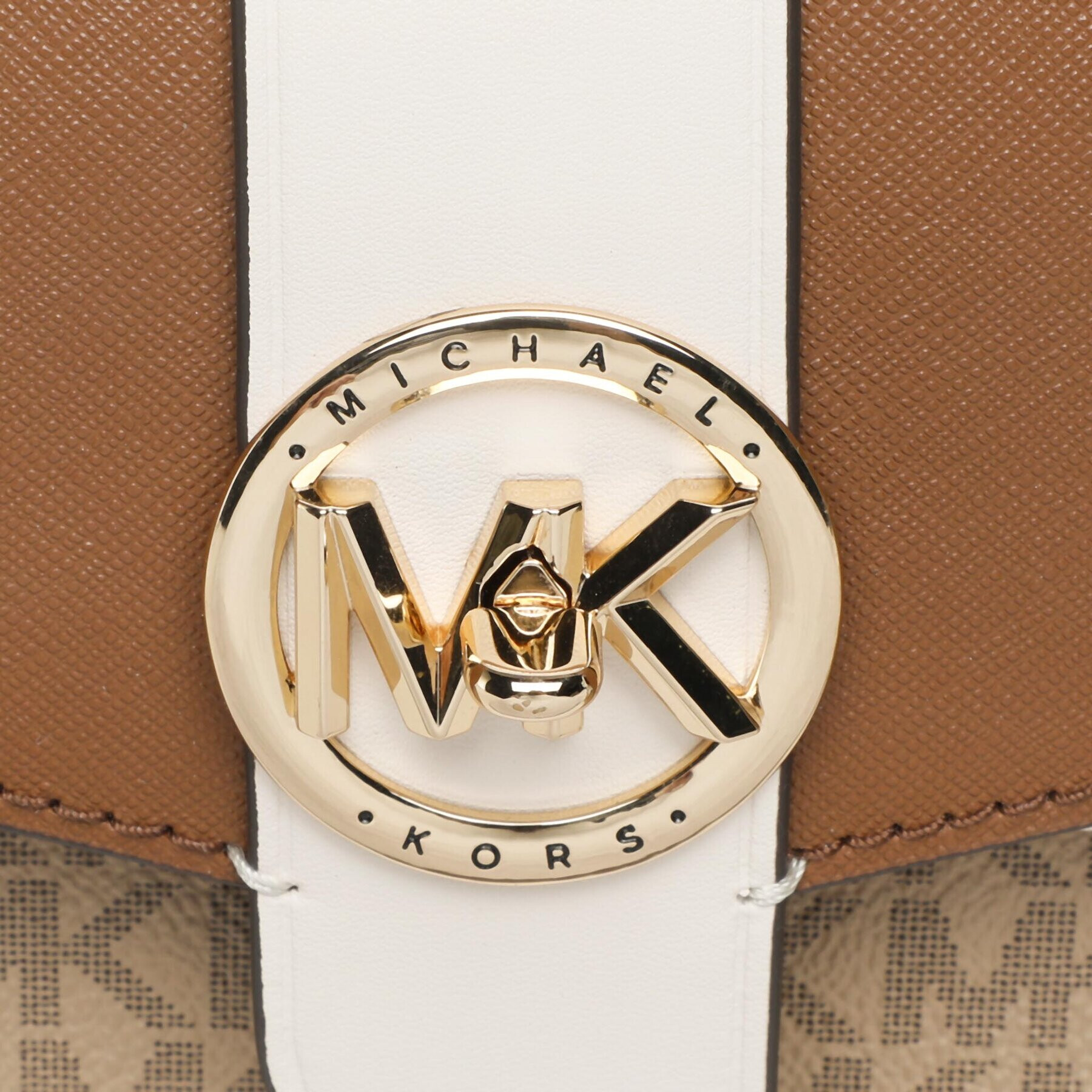 MICHAEL Michael Kors Дамска чанта Greenwich 30H1GGRL8V Кафяв - Pepit.bg