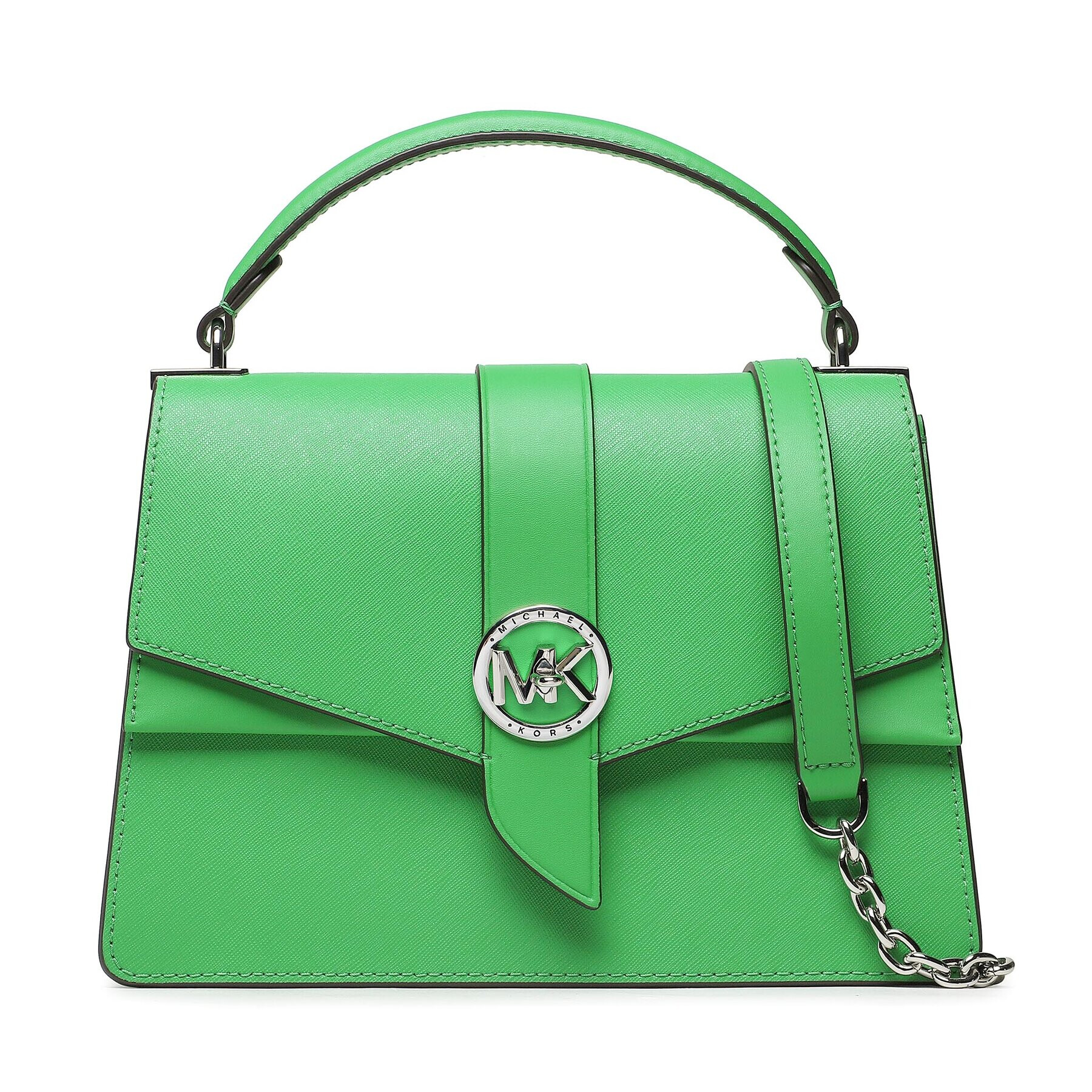 MICHAEL Michael Kors Дамска чанта Greenwich 30H1SGRS2L Зелен - Pepit.bg