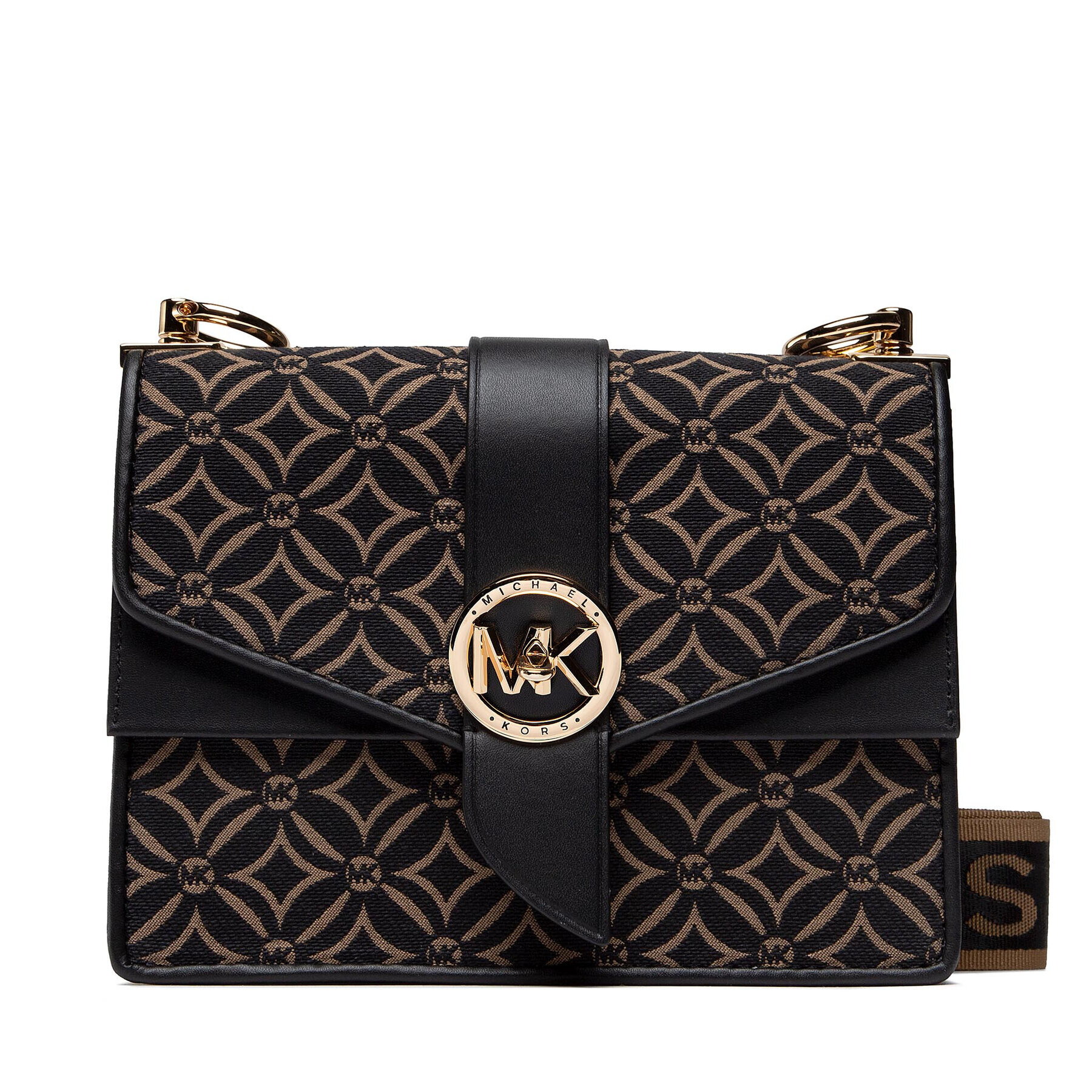 MICHAEL Michael Kors Дамска чанта Greenwich 32F2GGRC1J Черен - Pepit.bg