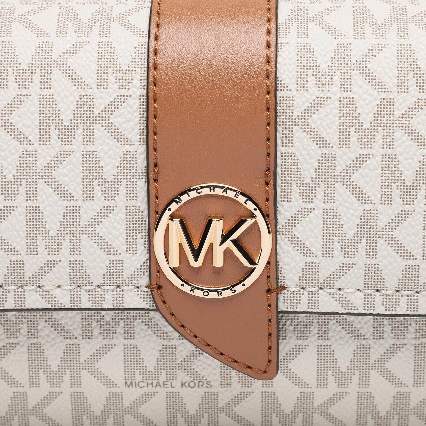 MICHAEL Michael Kors Дамска чанта Greenwich 32S3GGRC0B Екрю - Pepit.bg