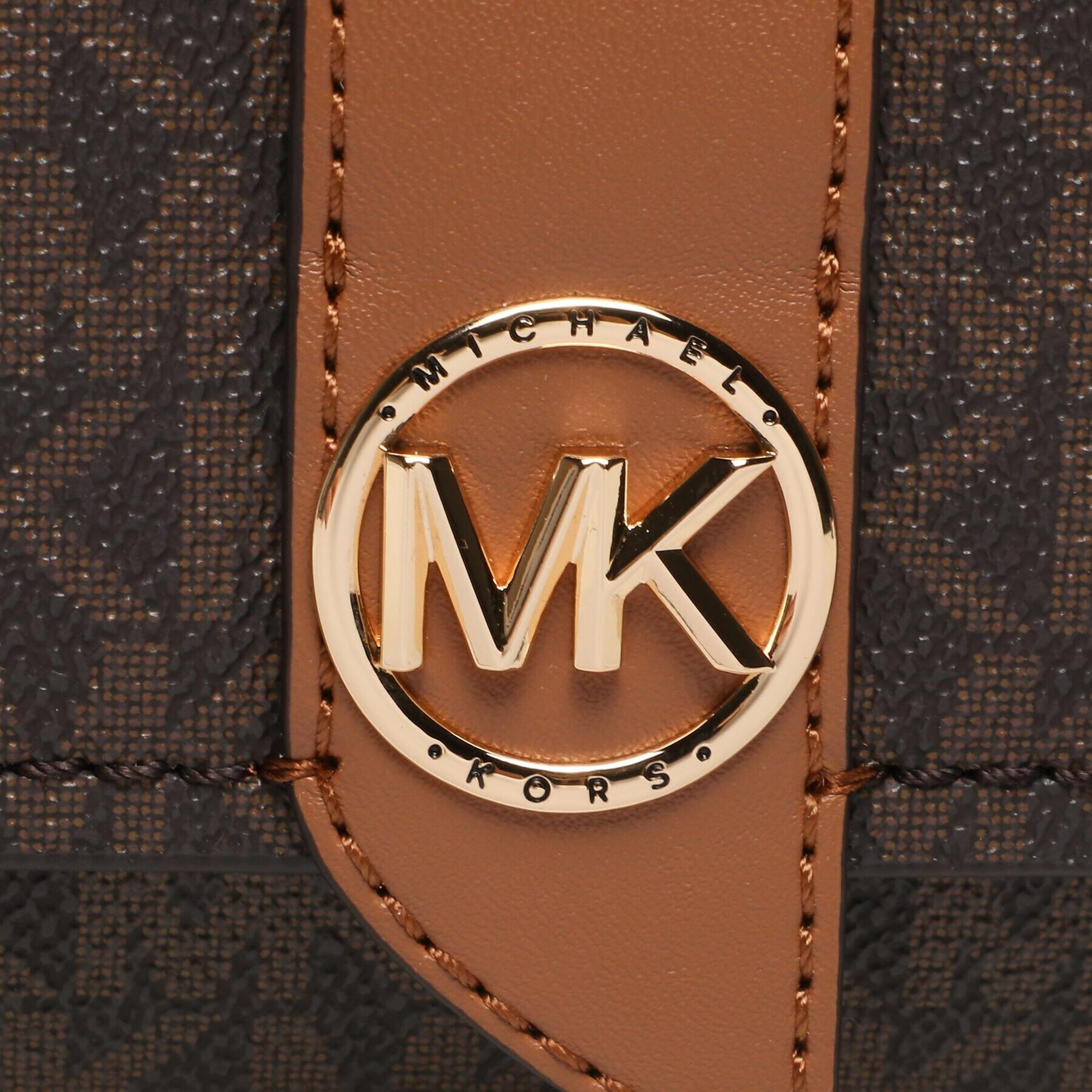 MICHAEL Michael Kors Дамска чанта Greenwich 32S3GGRC0B Кафяв - Pepit.bg