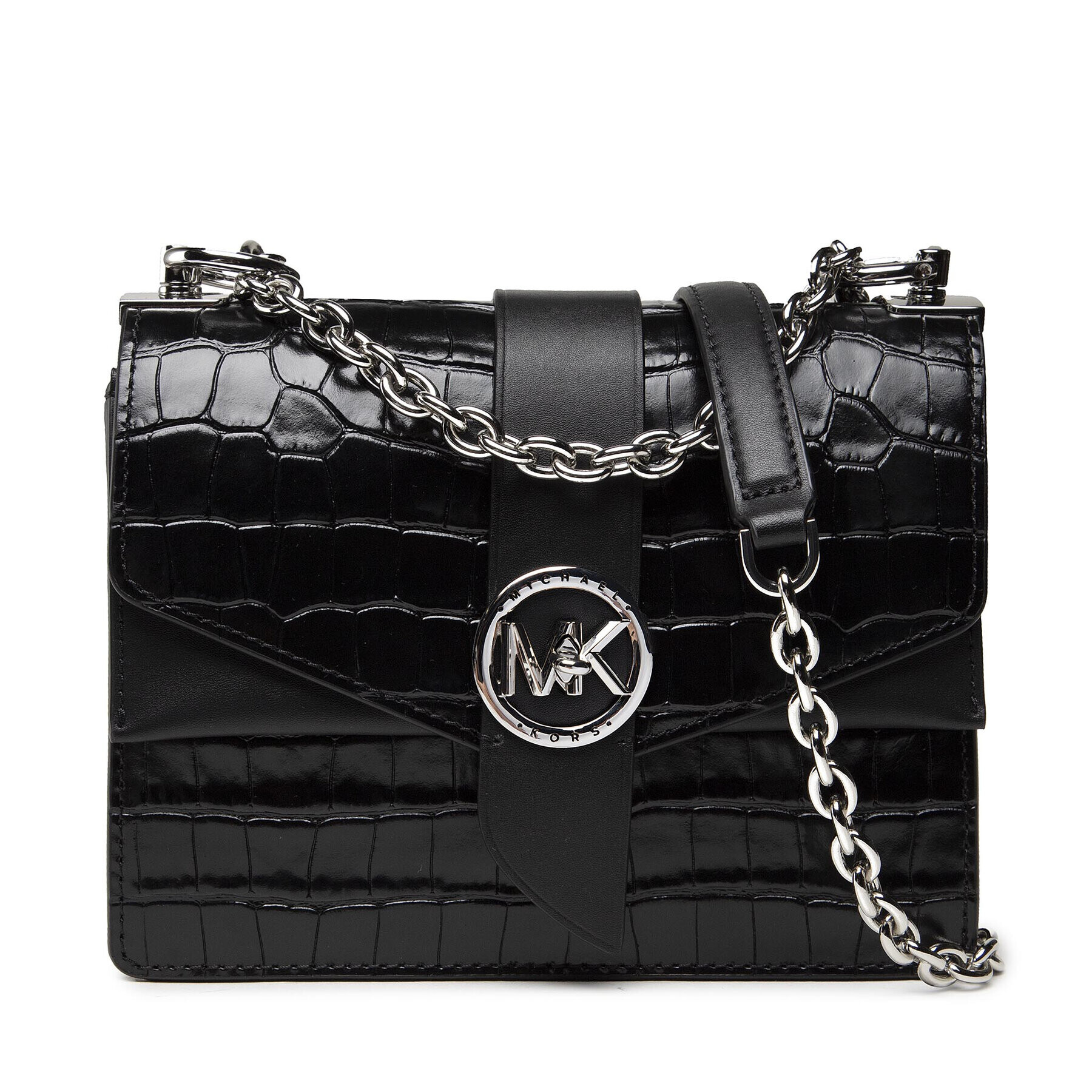 MICHAEL Michael Kors Дамска чанта Greenwich 32T1SGRC5E Черен - Pepit.bg