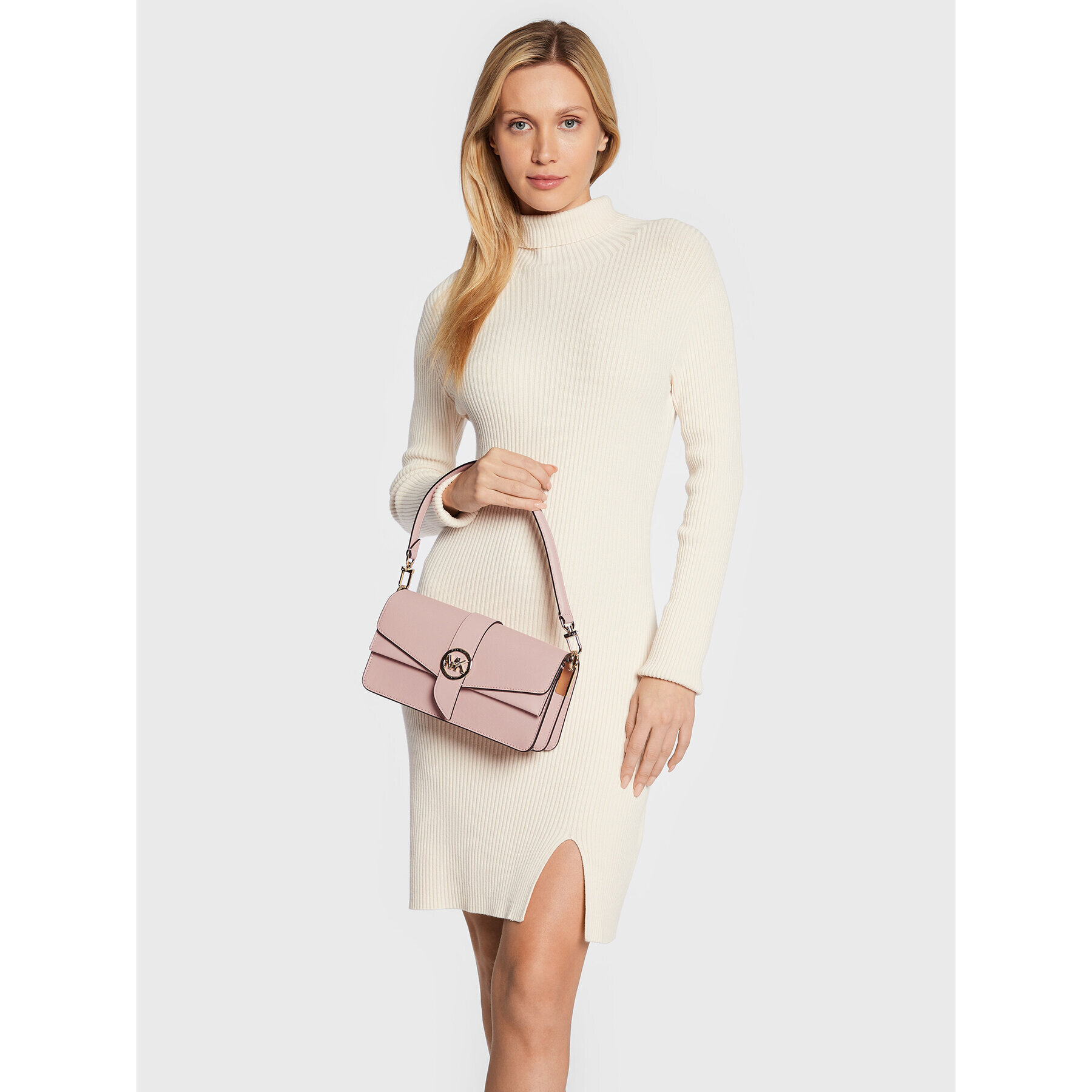 MICHAEL Michael Kors Дамска чанта Greenwitch 30H1LGRL2L Розов - Pepit.bg