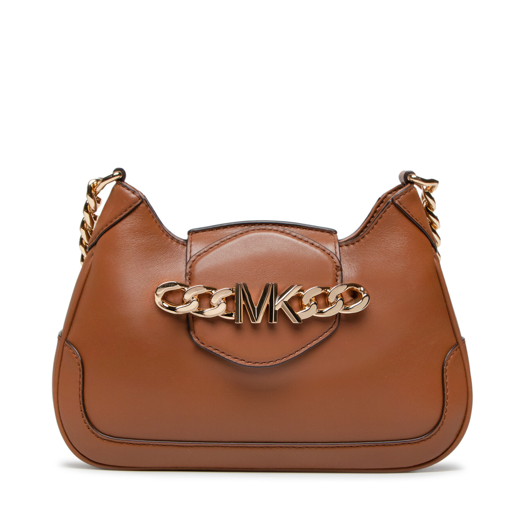 MICHAEL Michael Kors Дамска чанта Hally 30F1G2HL1L Кафяв - Pepit.bg