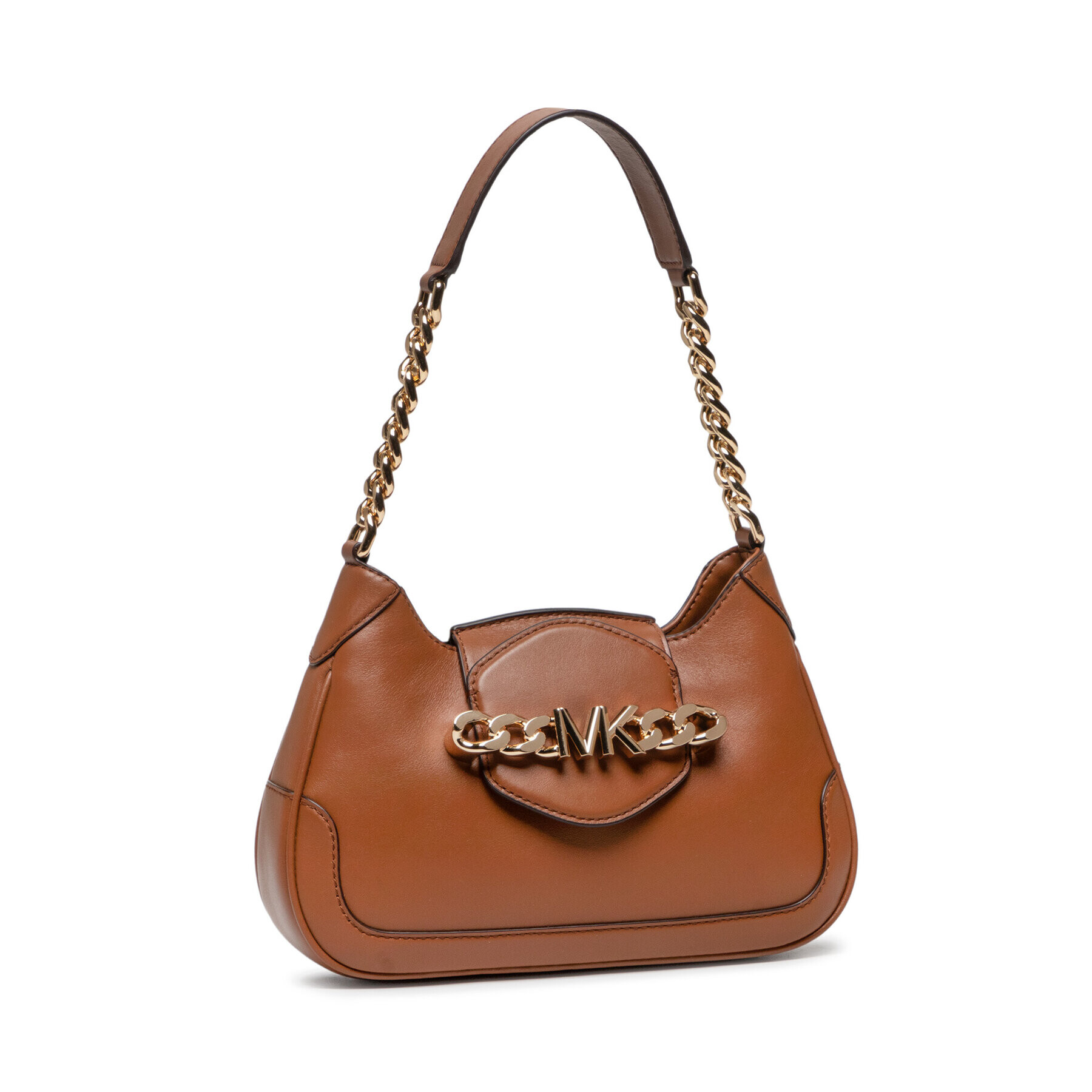 MICHAEL Michael Kors Дамска чанта Hally 30F1G2HL1L Кафяв - Pepit.bg