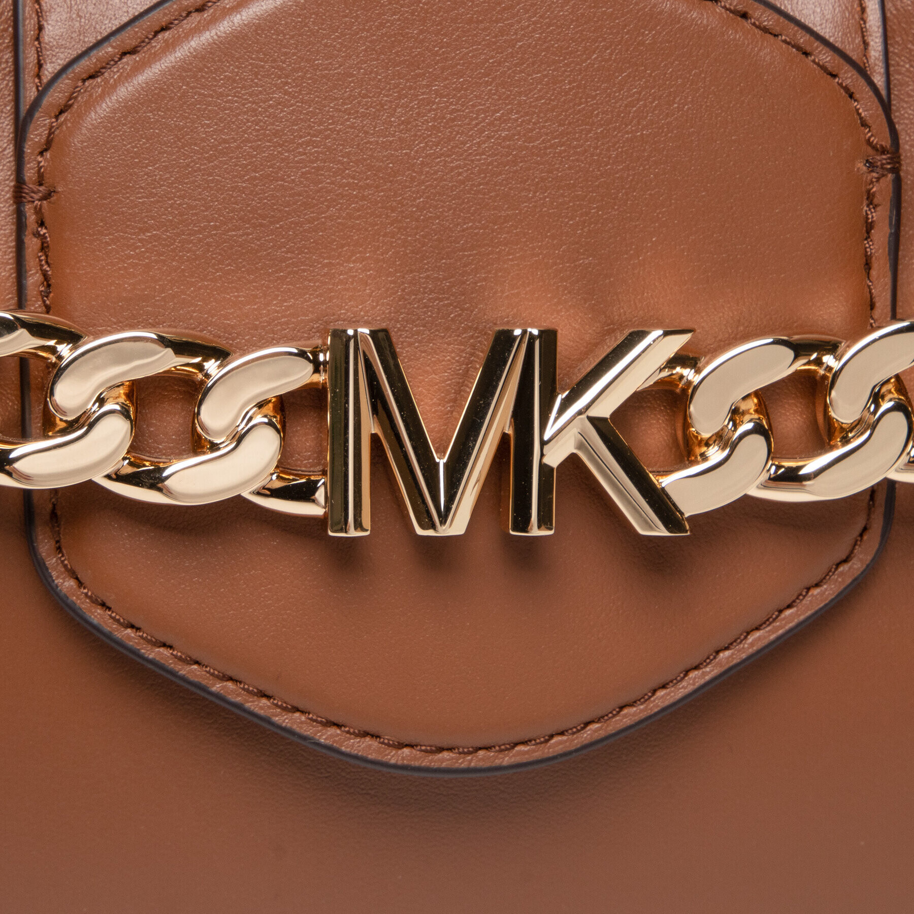 MICHAEL Michael Kors Дамска чанта Hally 30F1G2HL1L Кафяв - Pepit.bg
