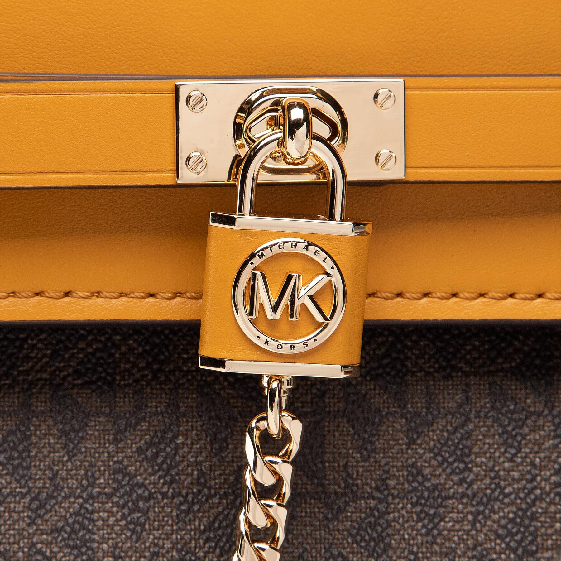 MICHAEL Michael Kors Дамска чанта Hamilton Legacy 30F1G9HS5B Кафяв - Pepit.bg