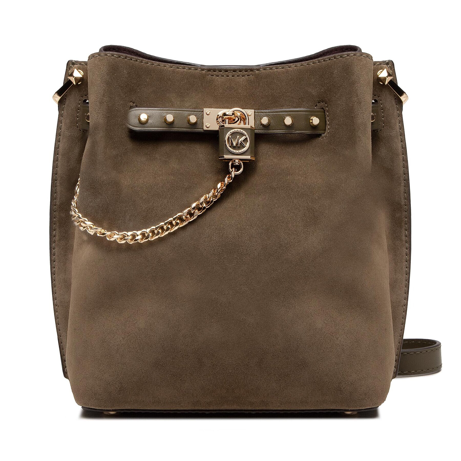 MICHAEL Michael Kors Дамска чанта Hamilton Legacy 30F2G9HM6S Каки - Pepit.bg