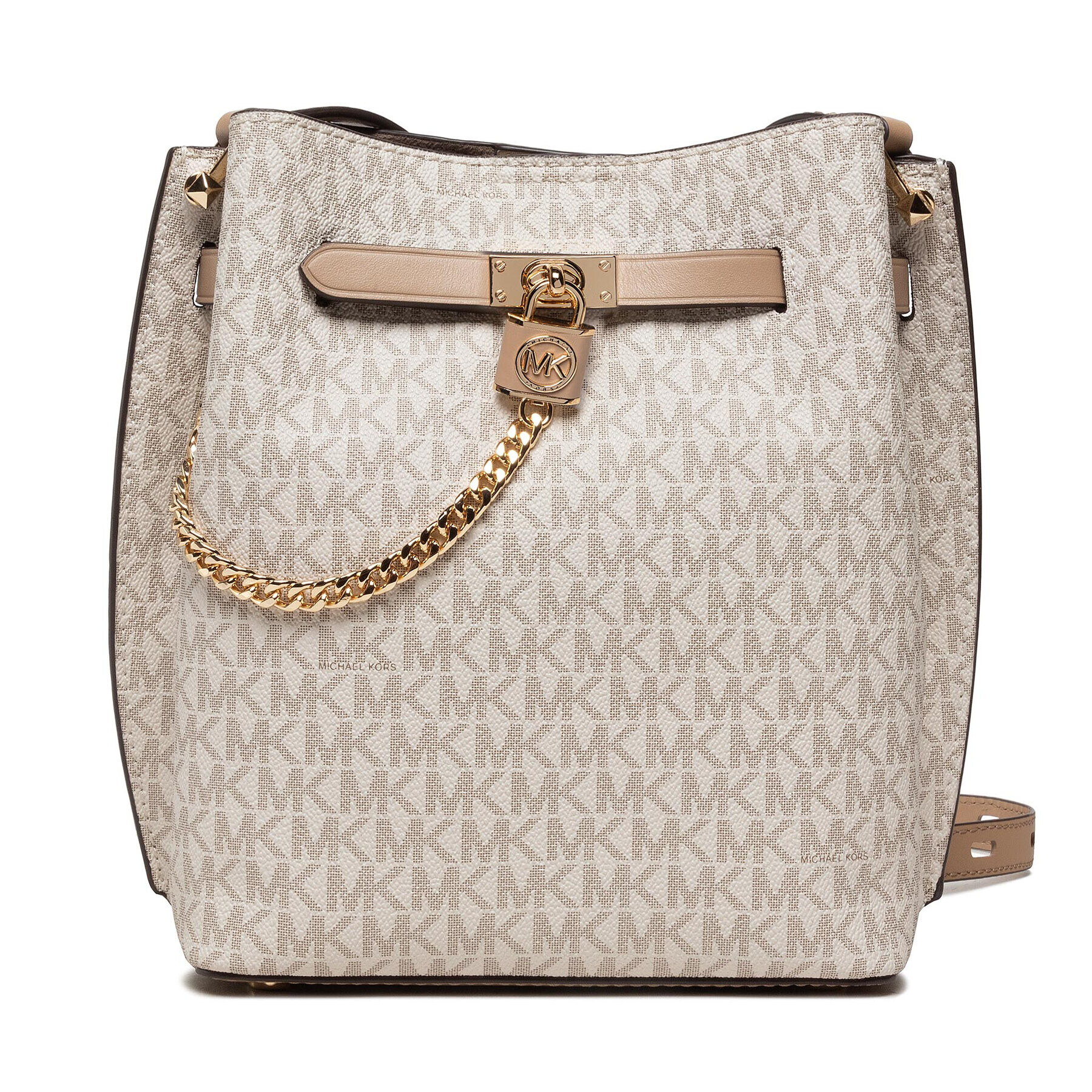 MICHAEL Michael Kors Дамска чанта Hamilton Legacy 30S2G9HM6B Бежов - Pepit.bg