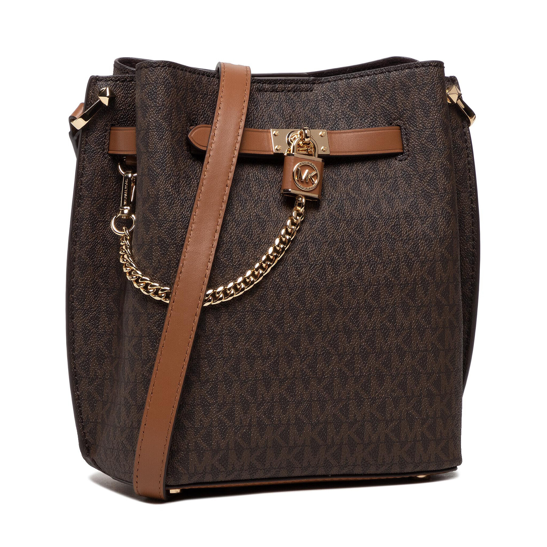 MICHAEL Michael Kors Дамска чанта Hamilton Legacy 30S2G9HM6B Кафяв - Pepit.bg