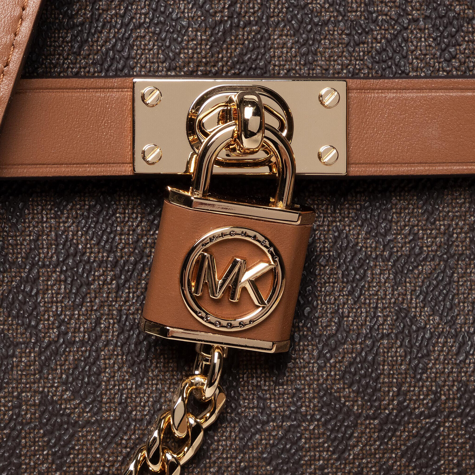 MICHAEL Michael Kors Дамска чанта Hamilton Legacy 30S2G9HM6B Кафяв - Pepit.bg