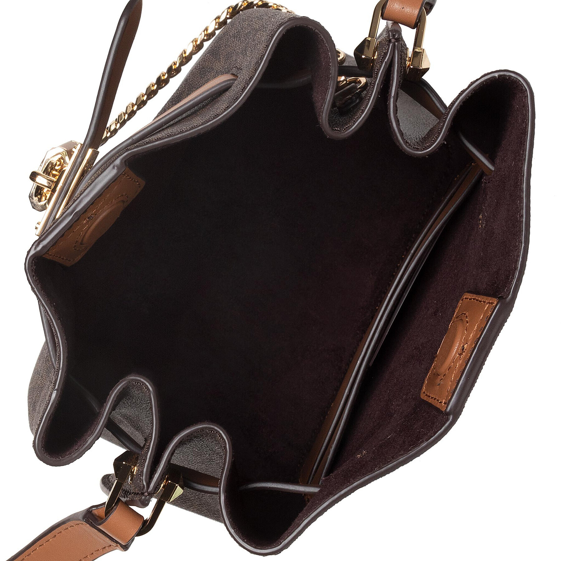 MICHAEL Michael Kors Дамска чанта Hamilton Legacy 30S2G9HM6B Кафяв - Pepit.bg