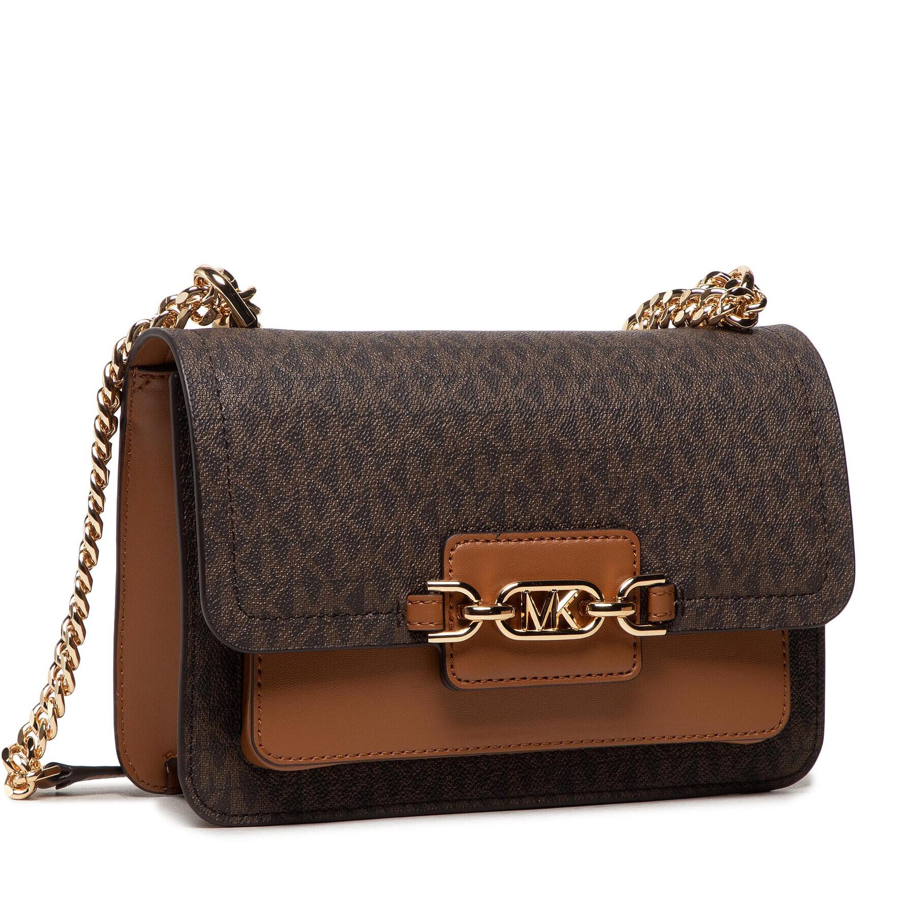 MICHAEL Michael Kors Дамска чанта Heather 30S2G7HL3B Кафяв - Pepit.bg