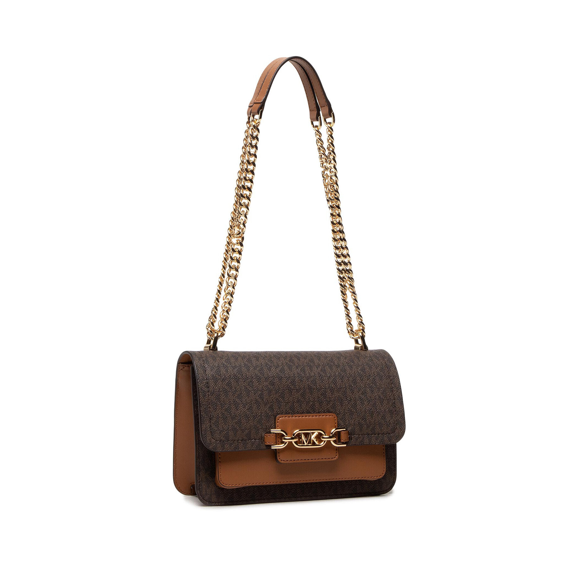 MICHAEL Michael Kors Дамска чанта Heather 30S2G7HL3B Кафяв - Pepit.bg