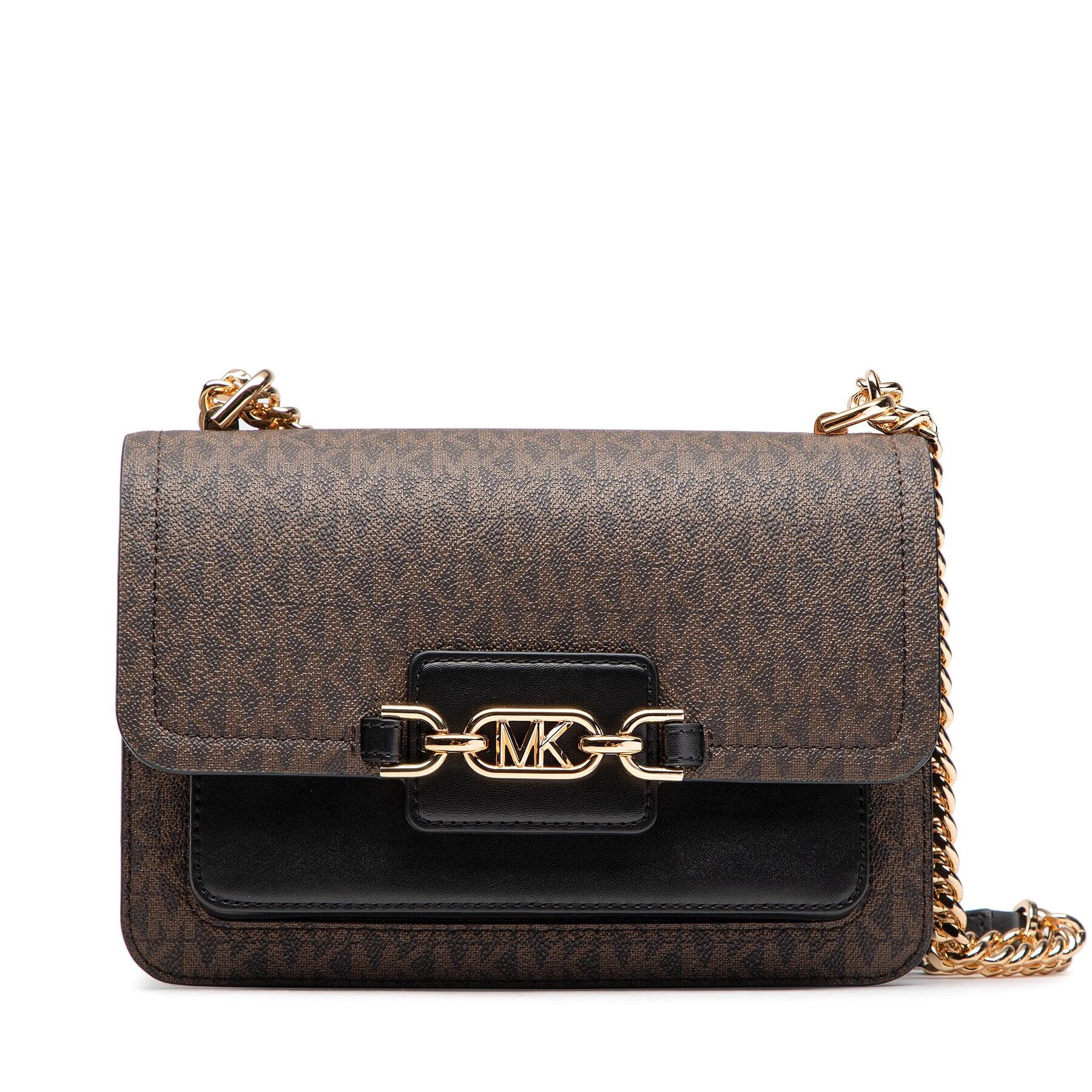 MICHAEL Michael Kors Дамска чанта Heather 30S2G7HL3B Кафяв - Pepit.bg
