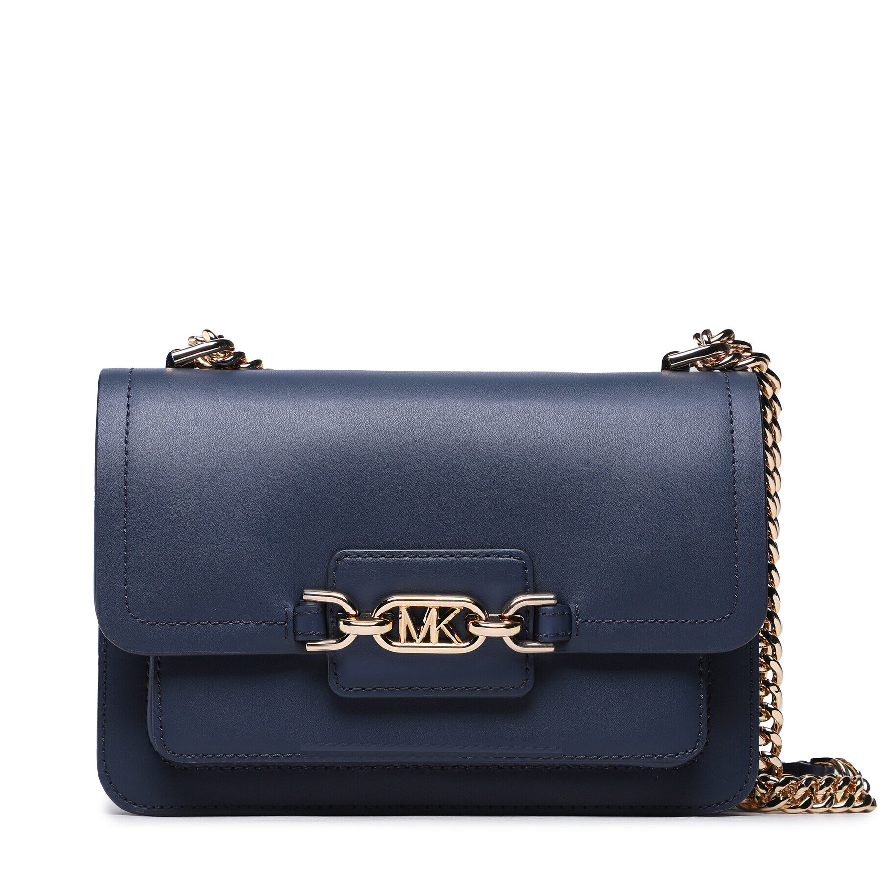 MICHAEL Michael Kors Дамска чанта Heather 30S2G7HL3L Тъмносин - Pepit.bg