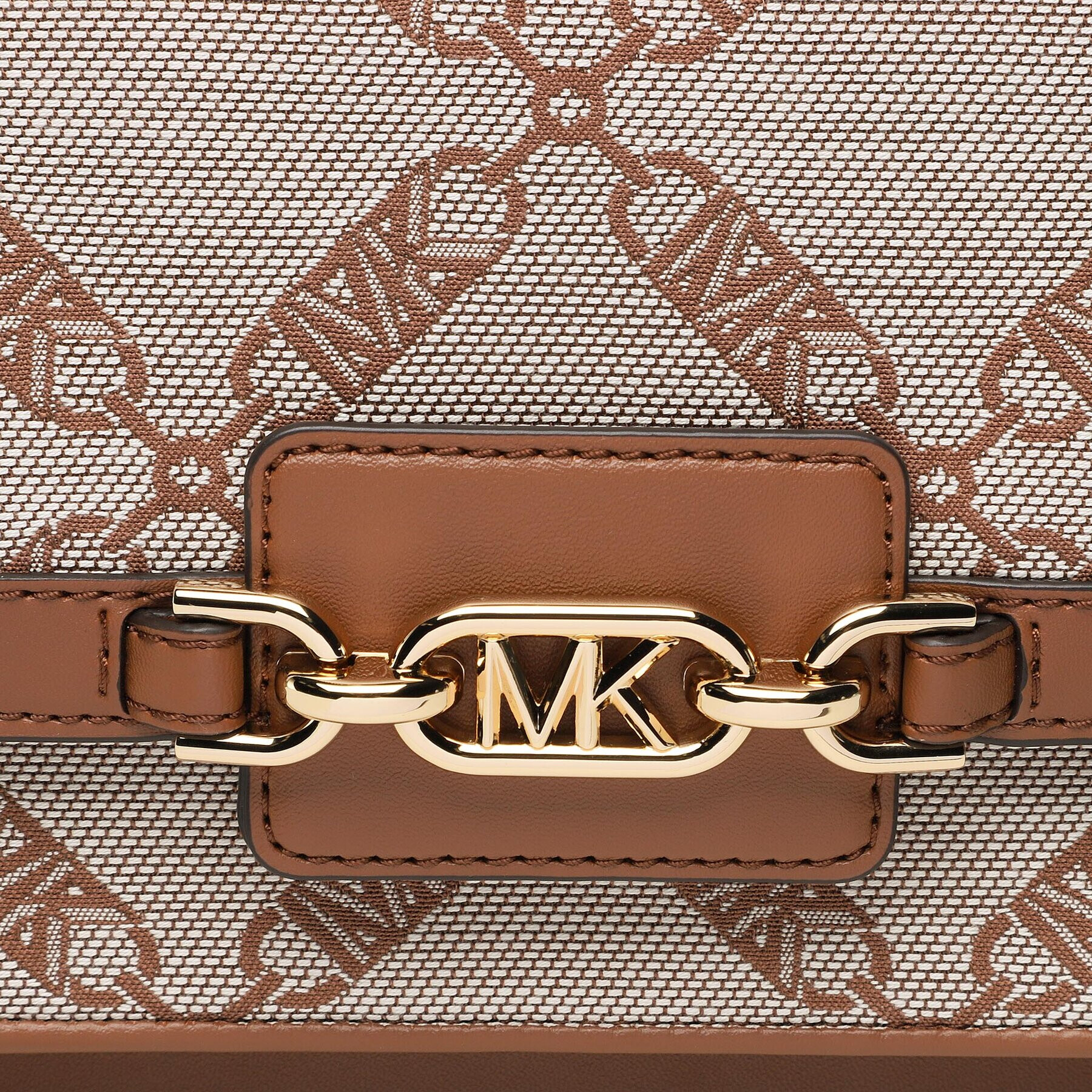 MICHAEL Michael Kors Дамска чанта Heather 30S3G7HL3J Кафяв - Pepit.bg