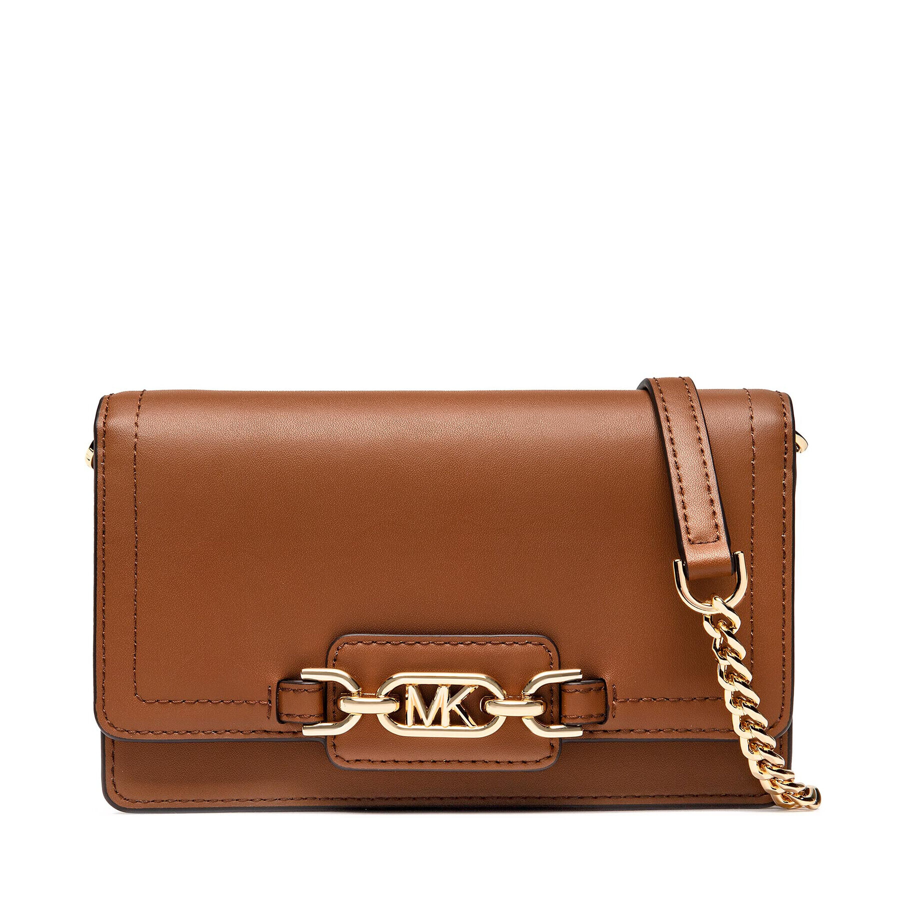 MICHAEL Michael Kors Дамска чанта Heather 32F2G7HC1L Кафяв - Pepit.bg