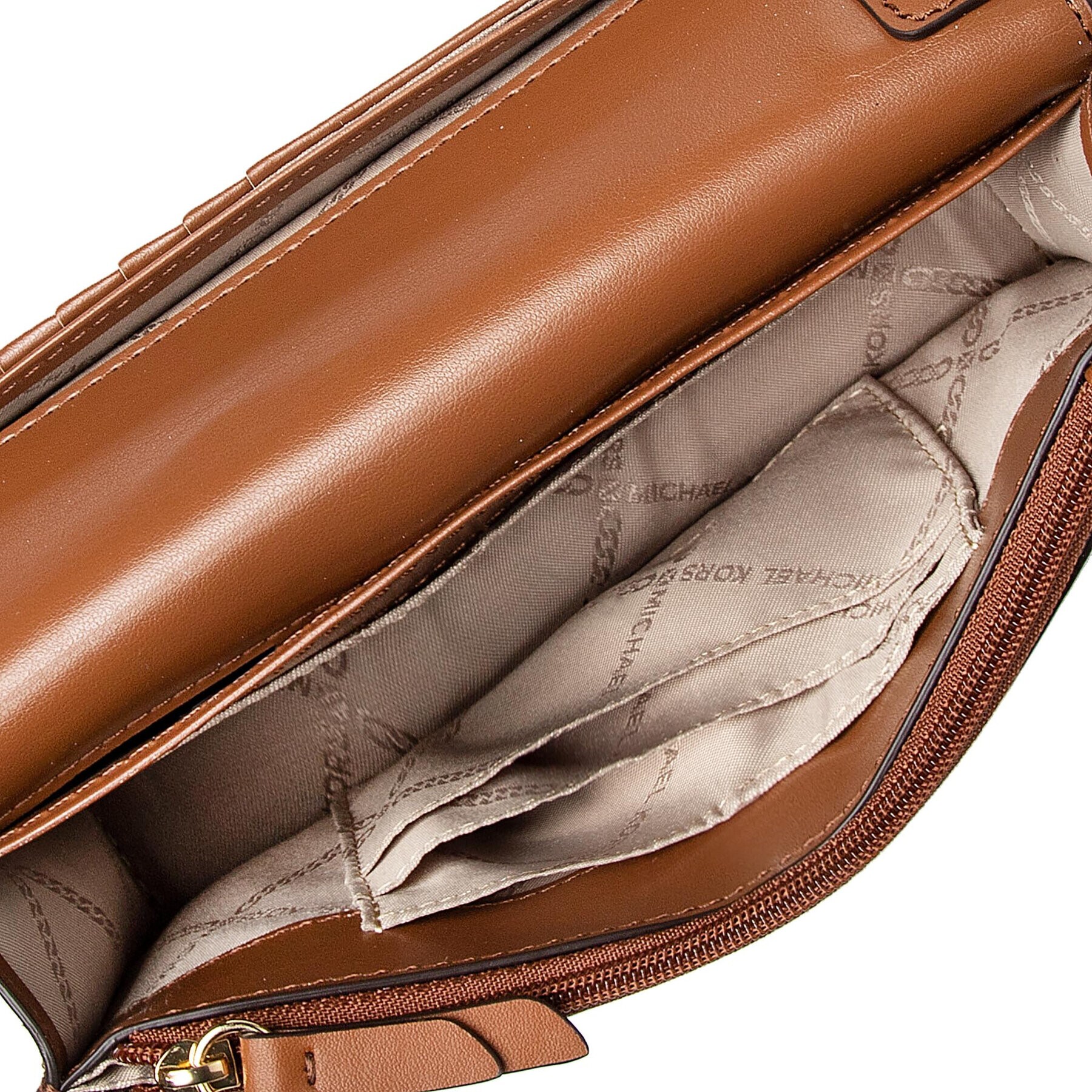 MICHAEL Michael Kors Дамска чанта Heather 32F2G7HC1L Кафяв - Pepit.bg