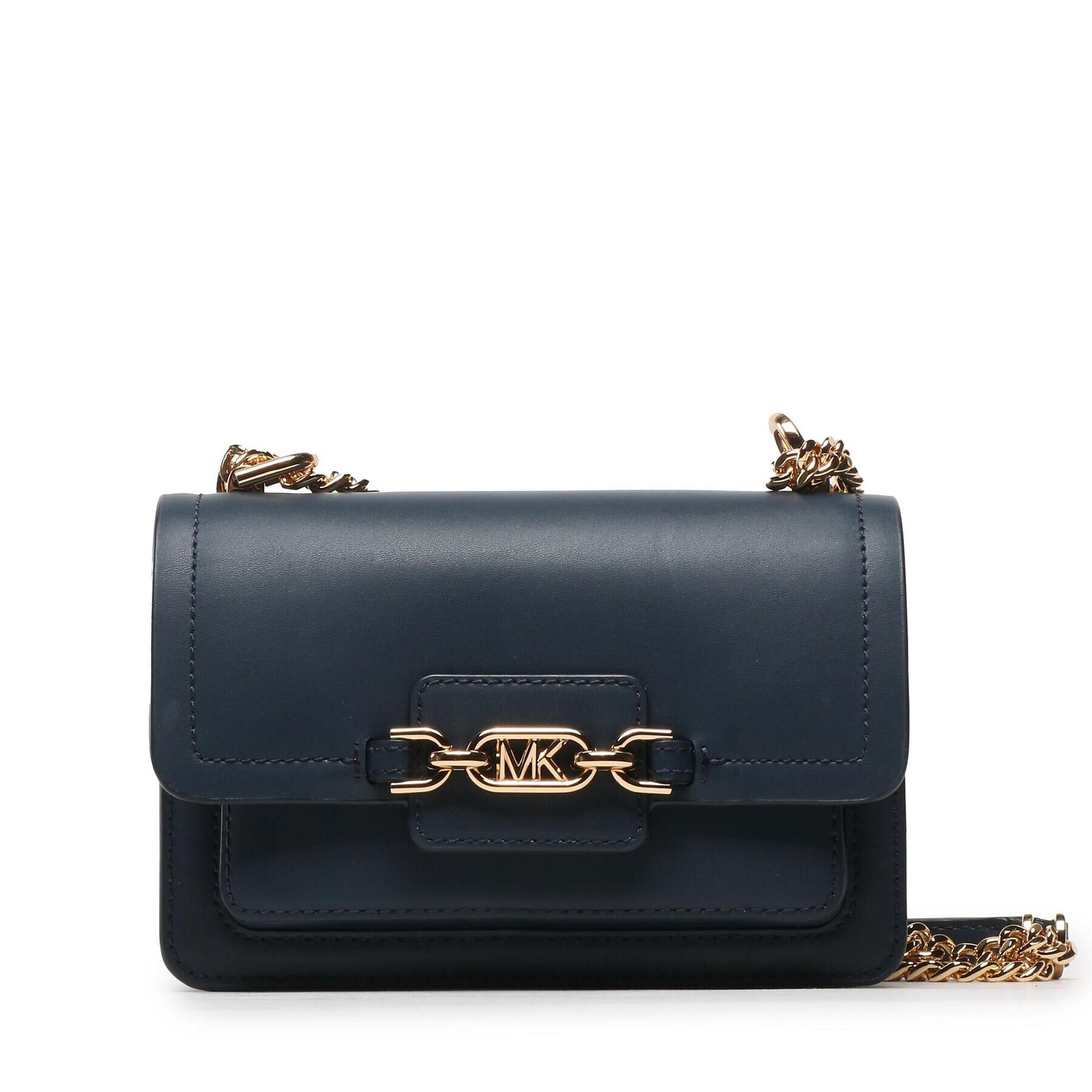 MICHAEL Michael Kors Дамска чанта Heather 32S2G7HC0L Тъмносин - Pepit.bg
