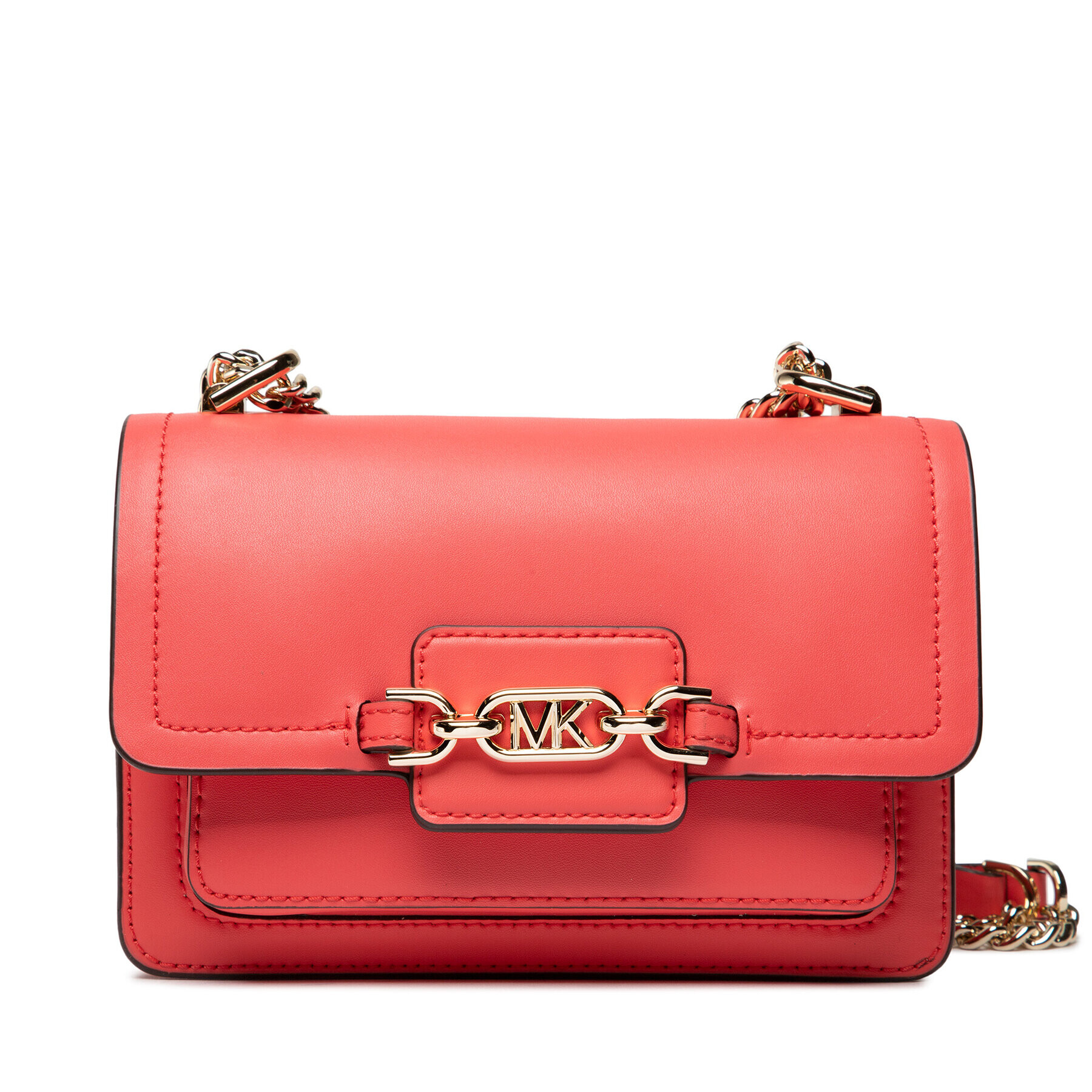 MICHAEL Michael Kors Дамска чанта Heather 32S2L7HC0L Червен - Pepit.bg