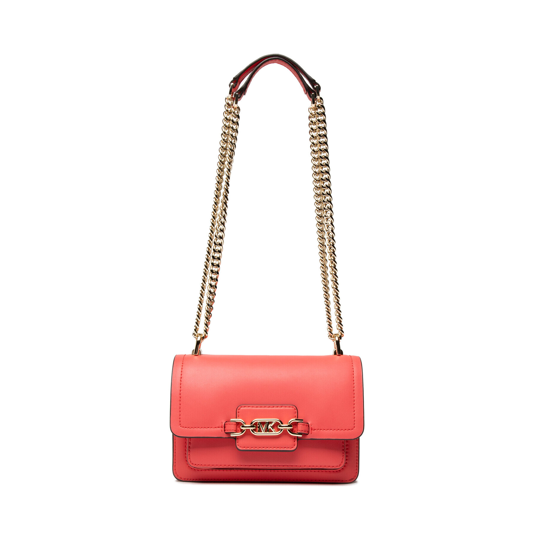 MICHAEL Michael Kors Дамска чанта Heather 32S2L7HC0L Червен - Pepit.bg