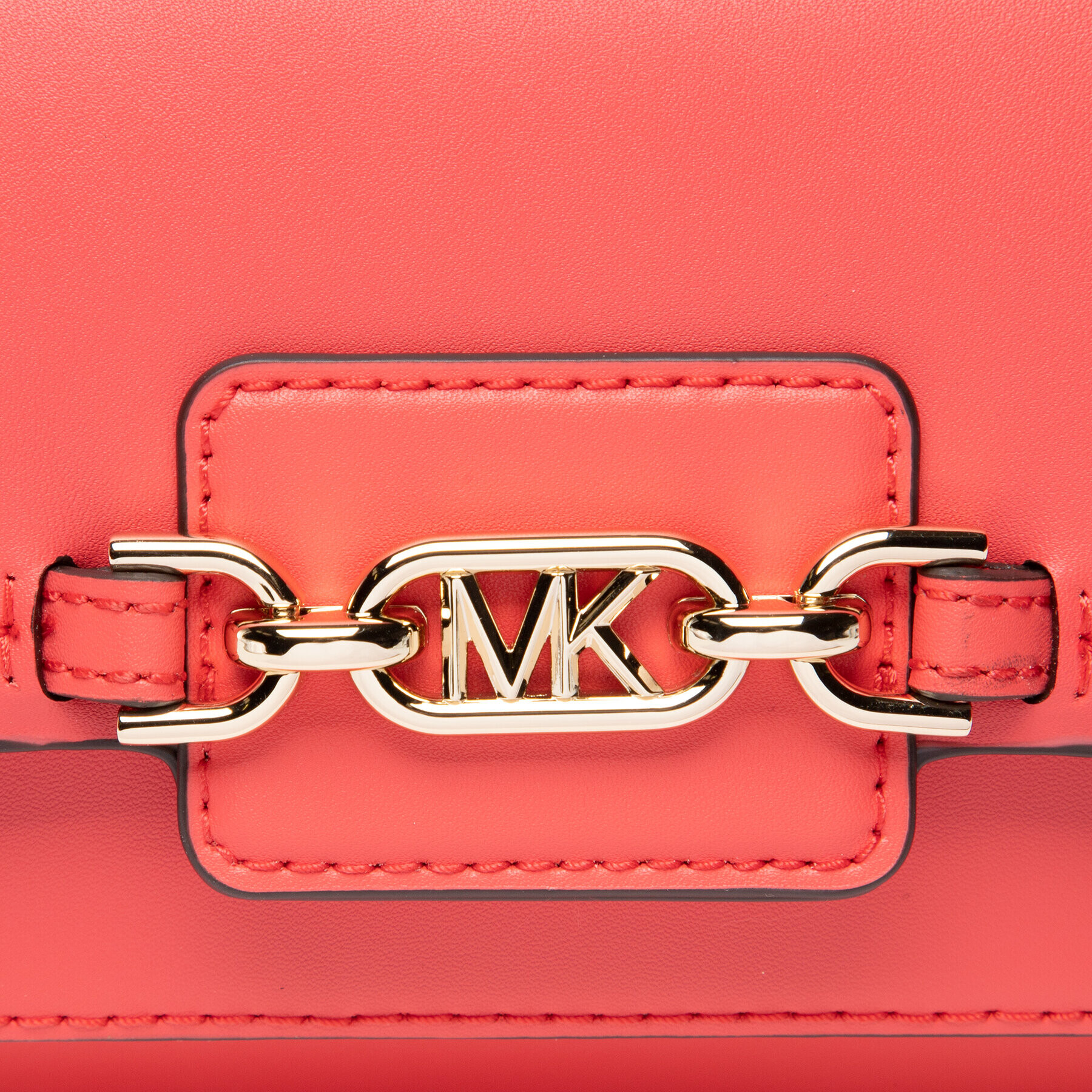 MICHAEL Michael Kors Дамска чанта Heather 32S2L7HC0L Червен - Pepit.bg