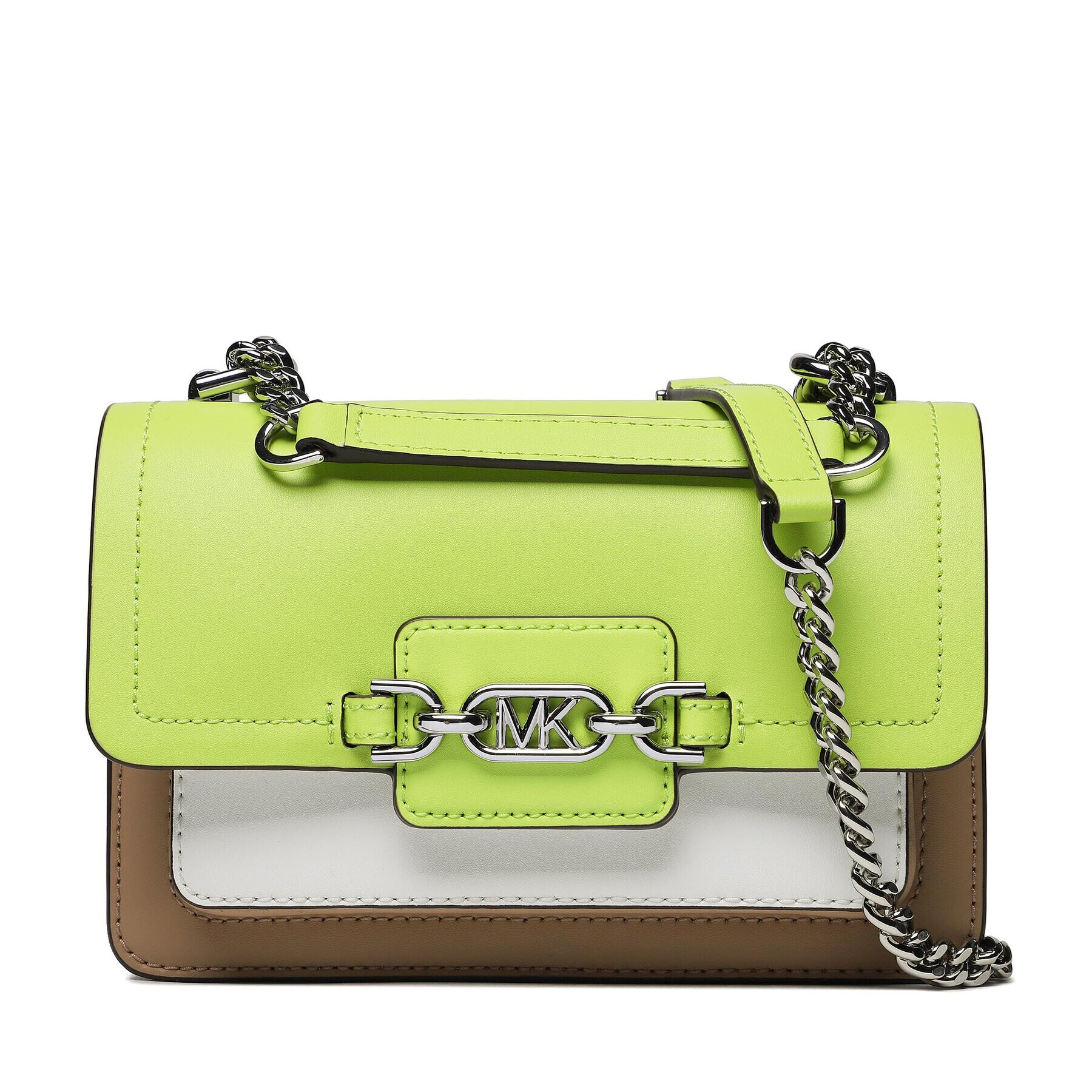 MICHAEL Michael Kors Дамска чанта Heather 32T2S7HC0T Кафяв - Pepit.bg