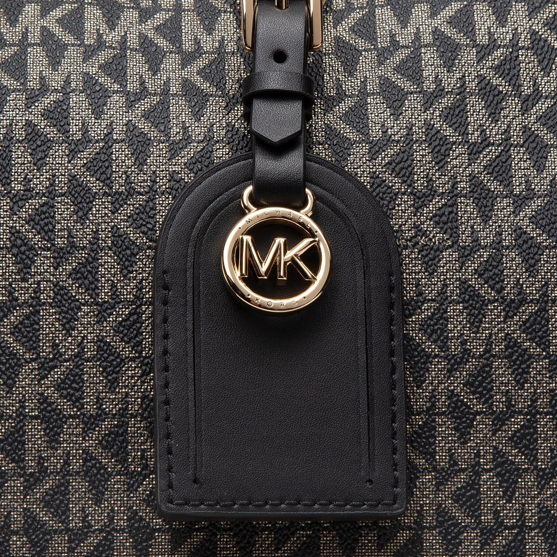 MICHAEL Michael Kors Дамска чанта Heritage 30F2G5HT7V Черен - Pepit.bg