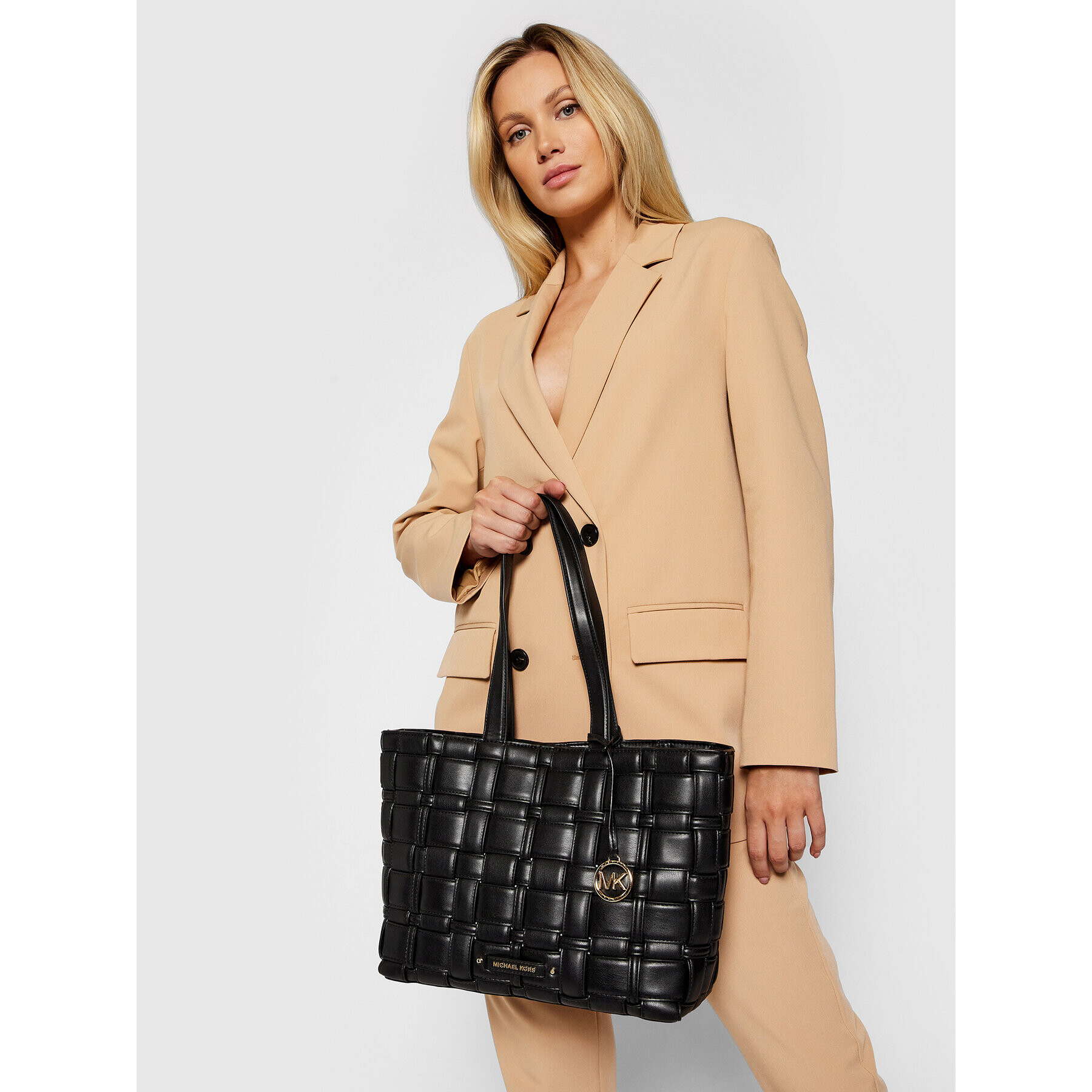 MICHAEL Michael Kors Дамска чанта Ivy 30S1G2IT2U Черен - Pepit.bg