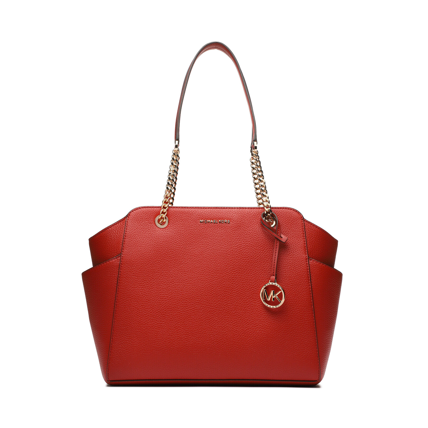 MICHAEL Michael Kors Дамска чанта Jacquelyn 30F3G6JT6L Червен - Pepit.bg