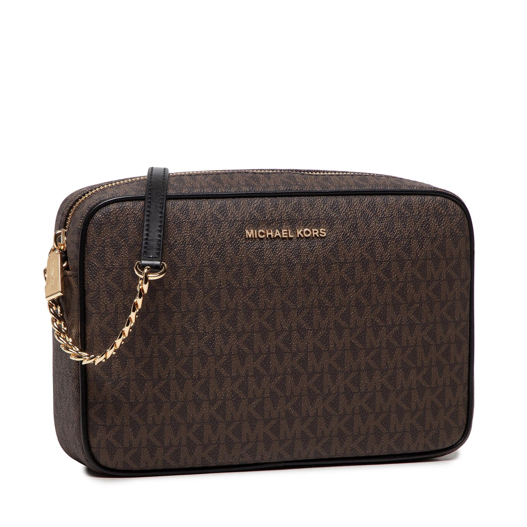 MICHAEL Michael Kors Дамска чанта Jet Set 32F1GJ6C7B Кафяв - Pepit.bg